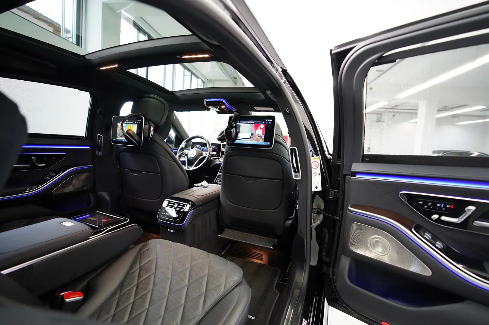Mercedes-Benz S 450 d 4Matic Lang/Long-MODELL 2025-VOLL/FULL-AMG LINE Schwarz - 1