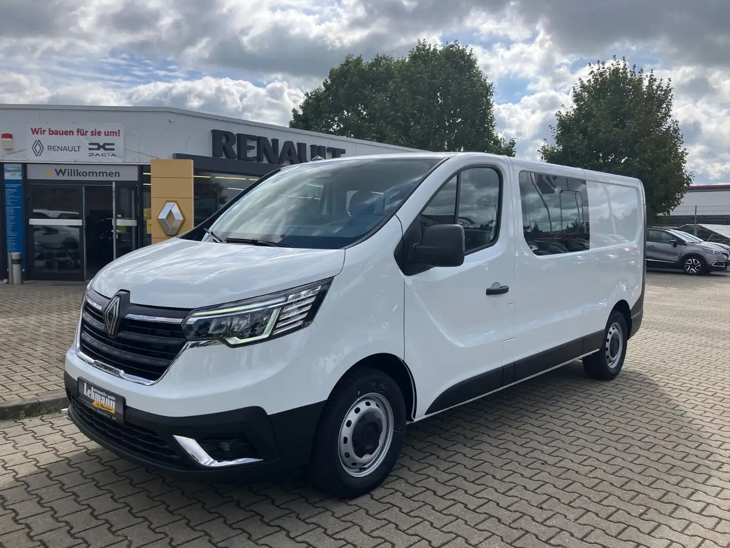 Renault Trafic Kasten L2H1 Doka 3,0t DCI 150 Automatik Weiß - 1