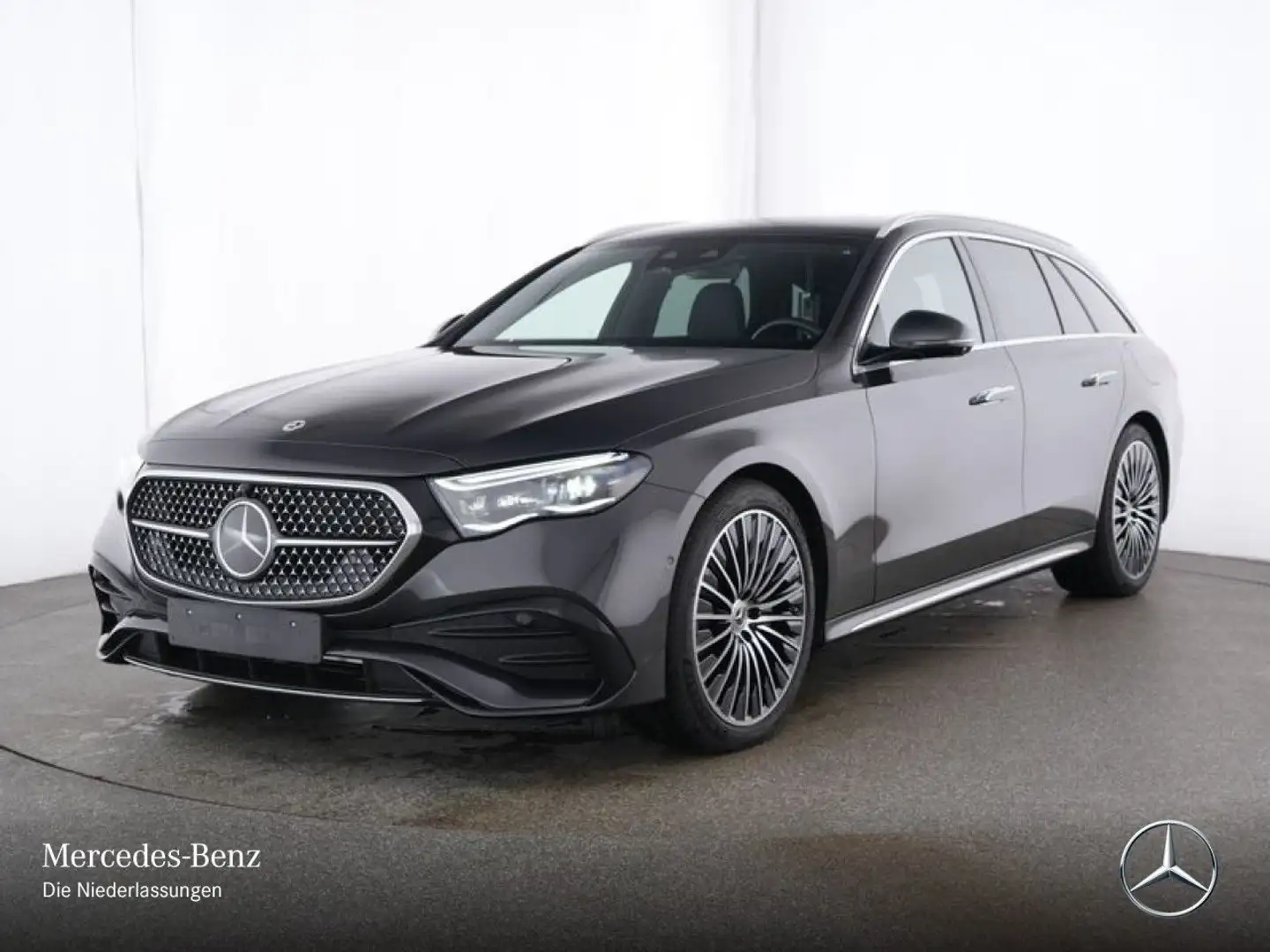 Mercedes-Benz E 300 de T Hybrid AMG Fahrass 360° Burmester HUD Grau - 2