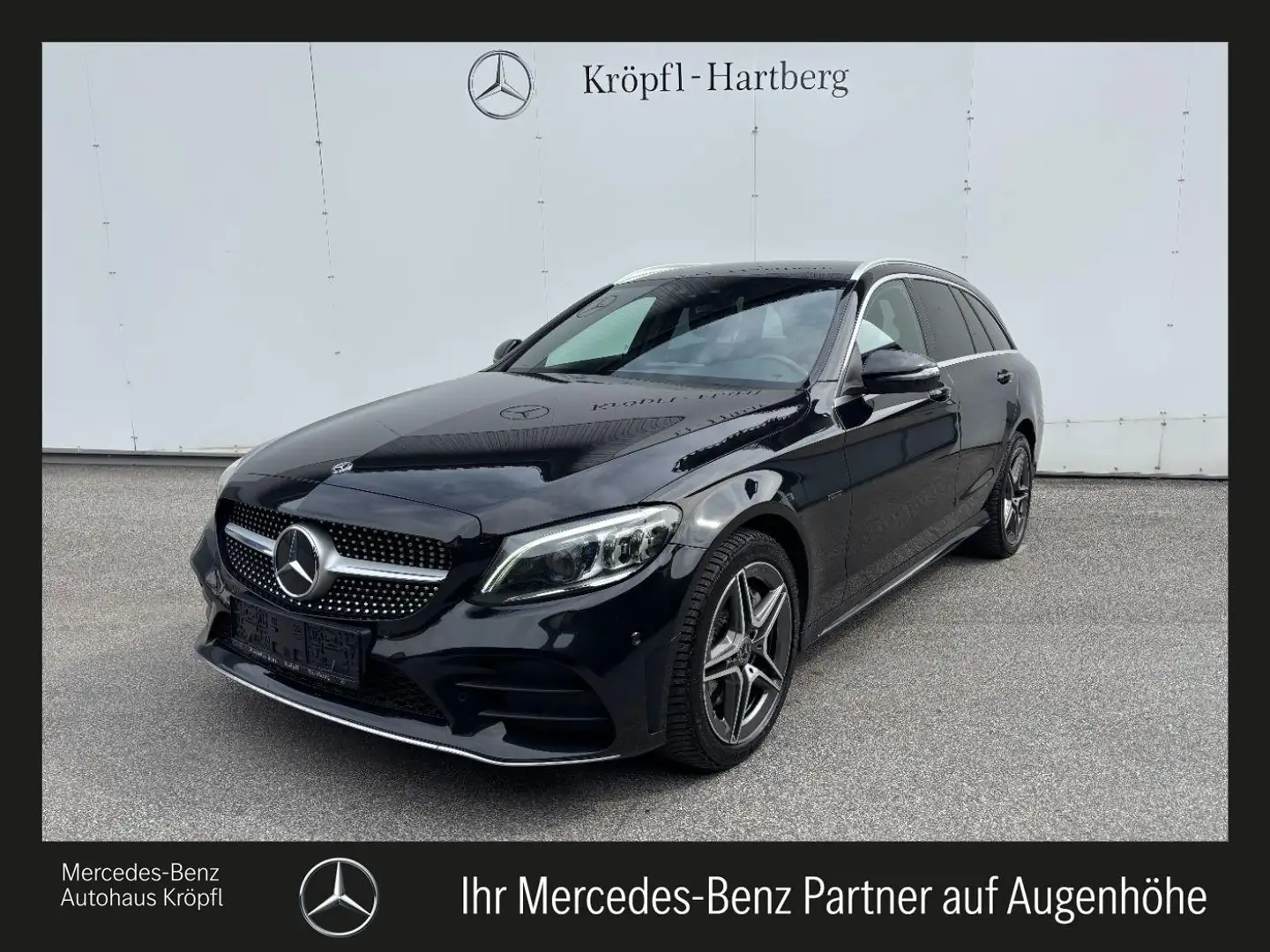 Mercedes-Benz C 300 de T-Modell PTS Shz Distr Ambi Mbeam eHeck Schwarz - 1
