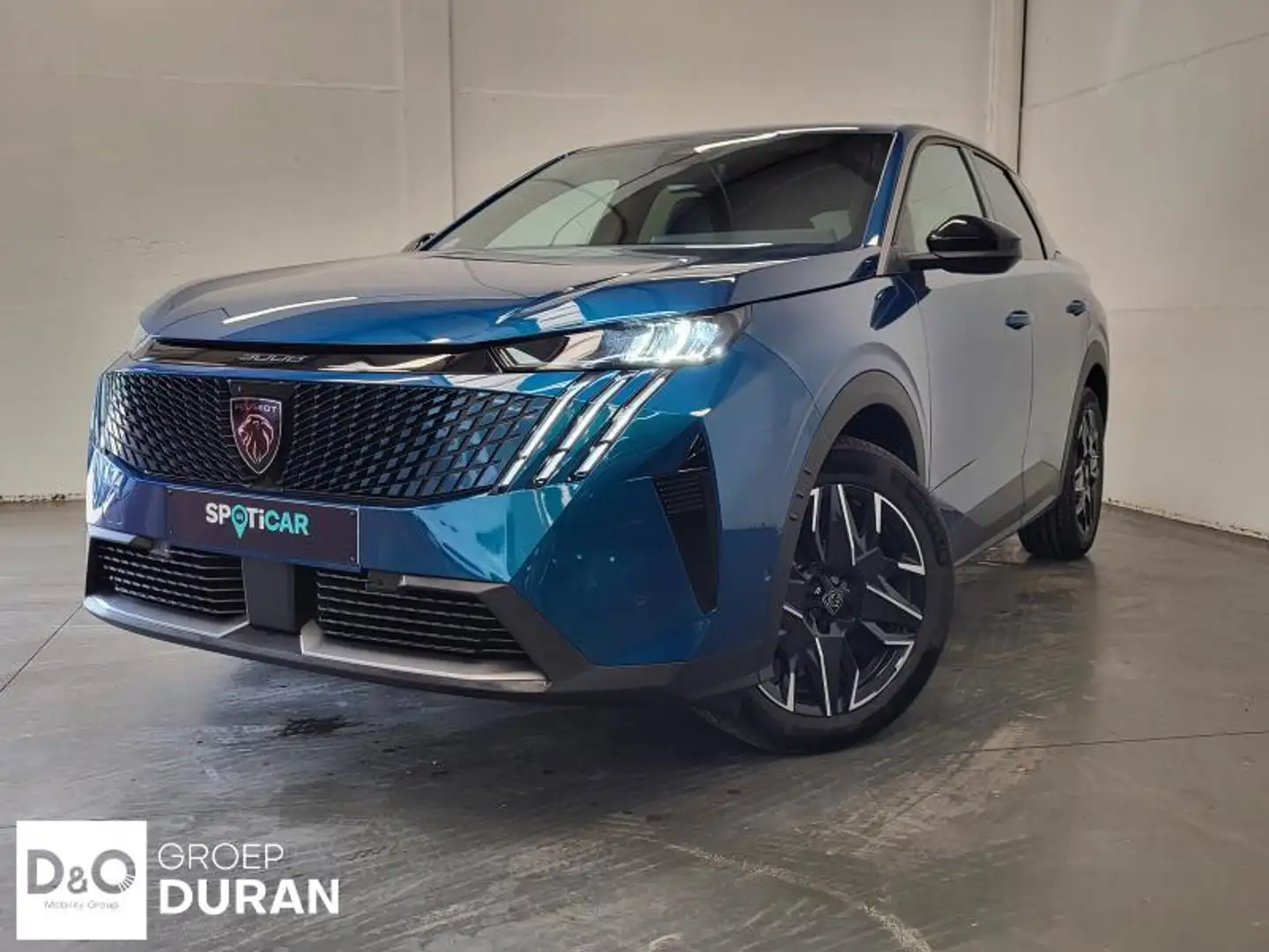 Peugeot 3008 Allure Hybrid 145 e-DCS6 Blauw - 1