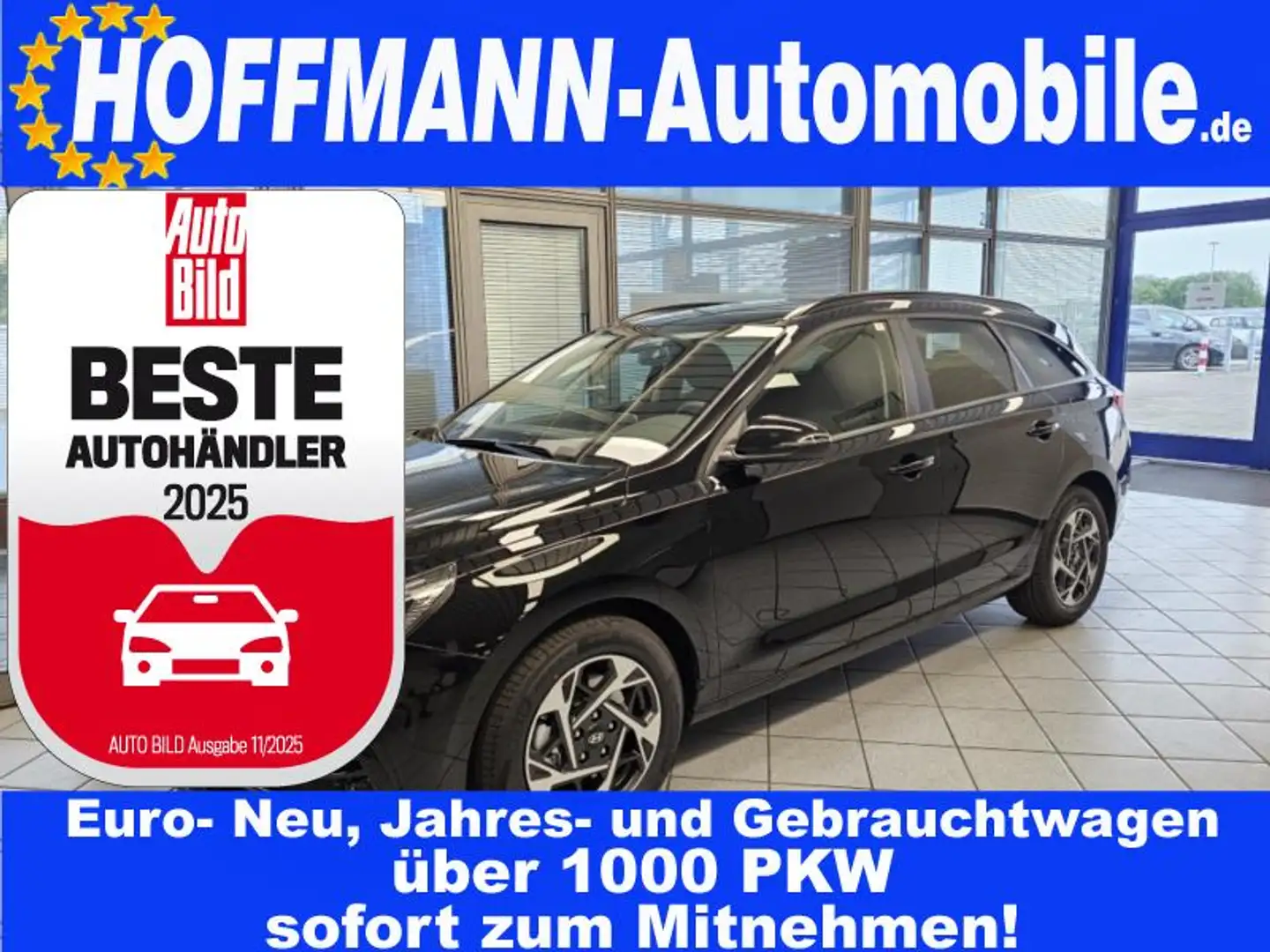 Hyundai i30 Navi,Kamera,Bi-LED-Scheinw,Sitzhzg. Чёрный - 1