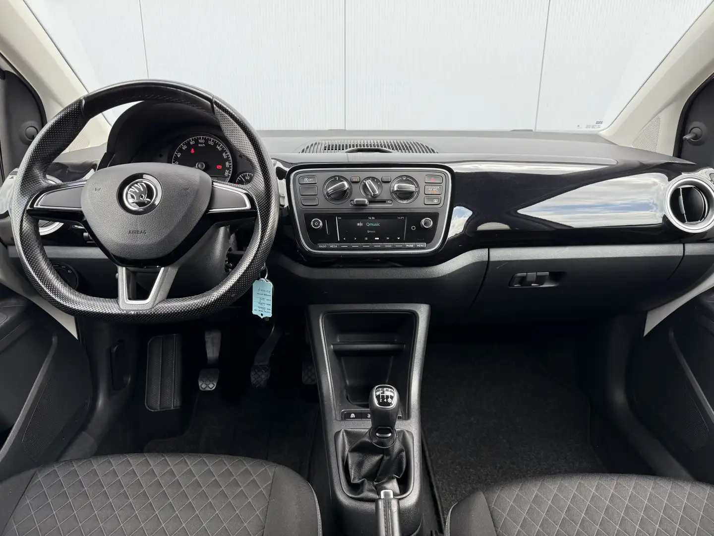 Skoda Citigo 1.0 Greentech Ambition Airco/Cruise/Bluetooth. Blanc - 2