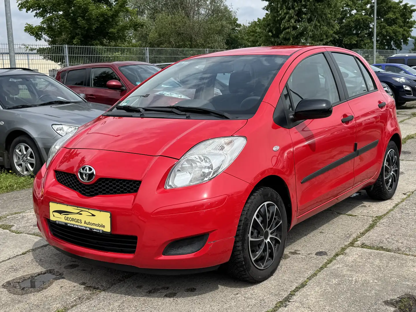 Toyota Yaris 1.0 VVT-i 2.Hand Klima Tüv S.heft Rot - 1