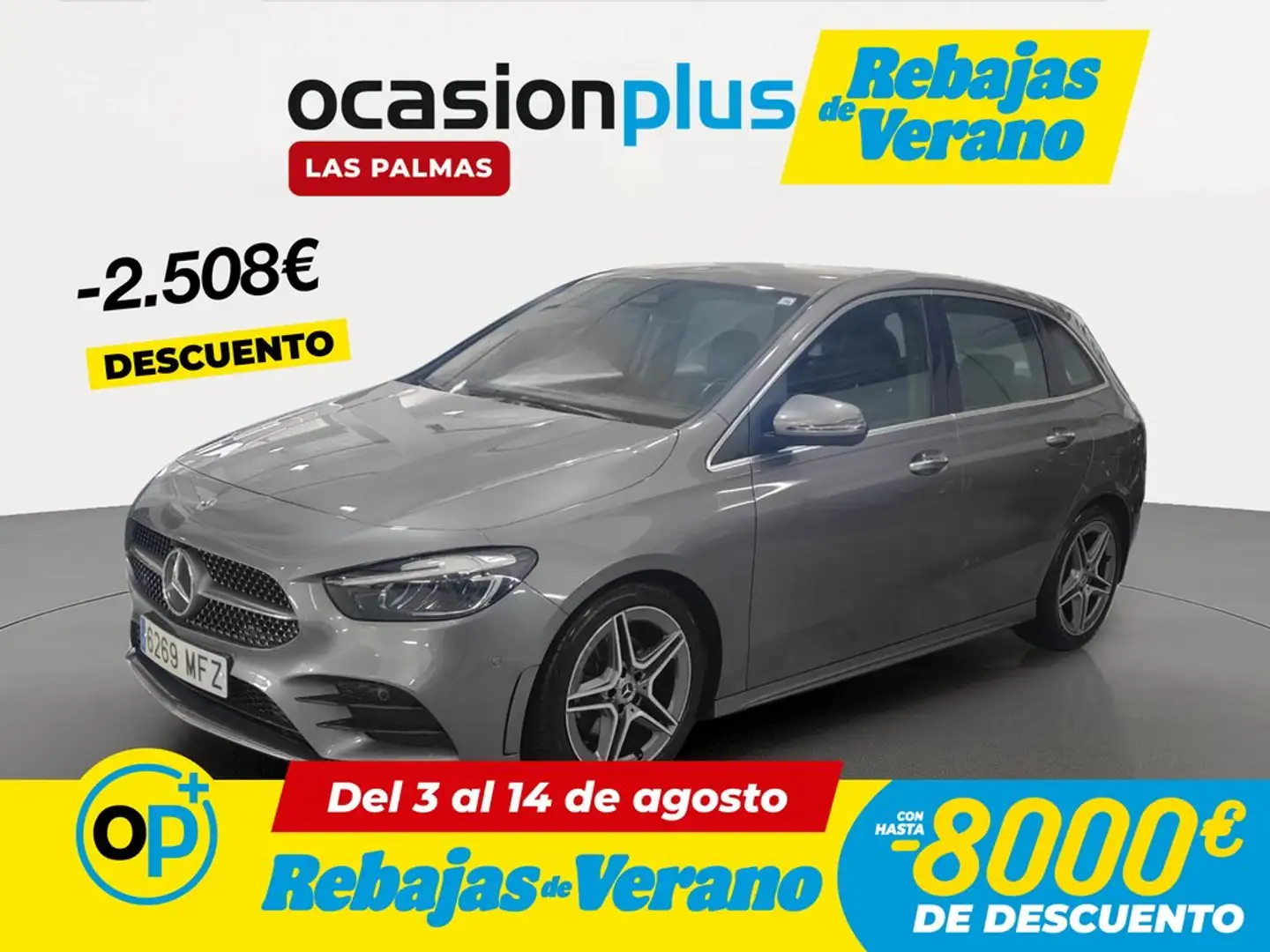 Mercedes-Benz B 200 200d Gris - 1