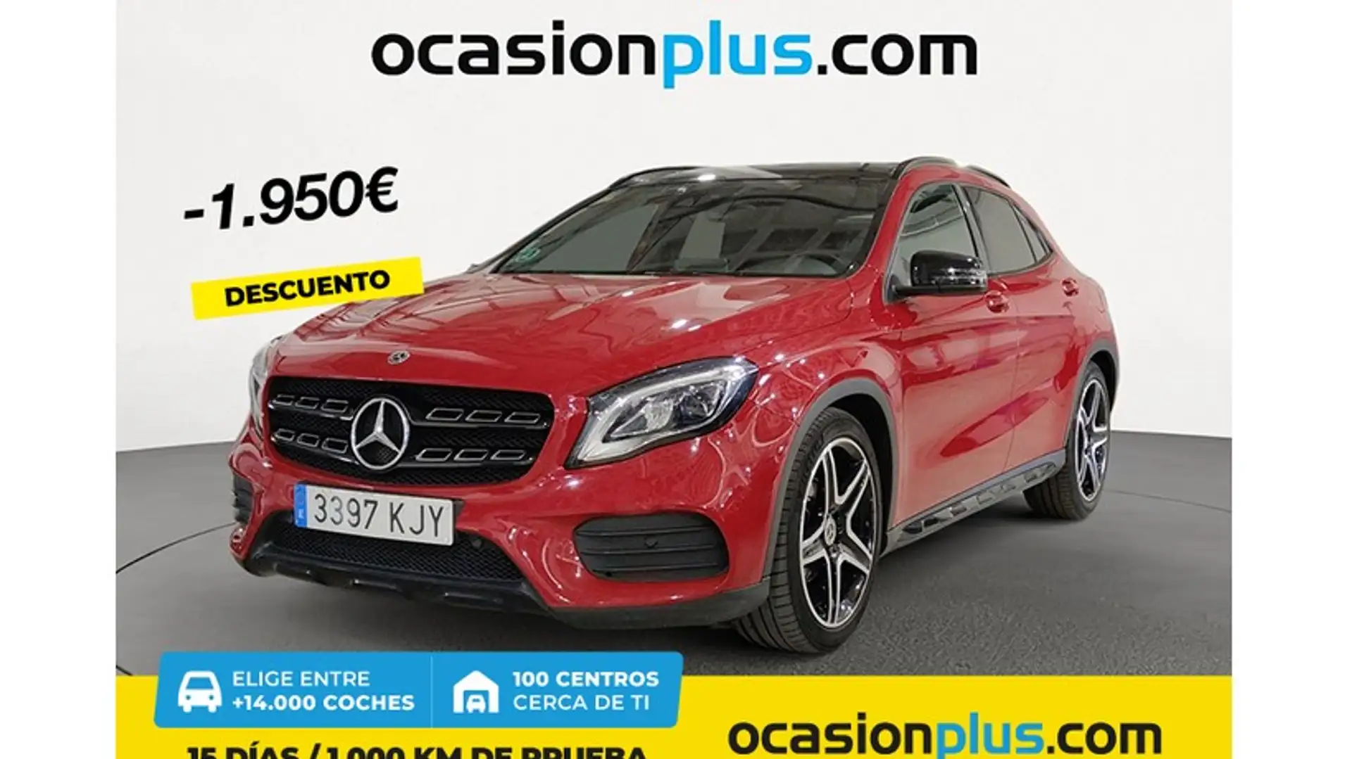 Mercedes-Benz GLA 200 200d Rood - 1
