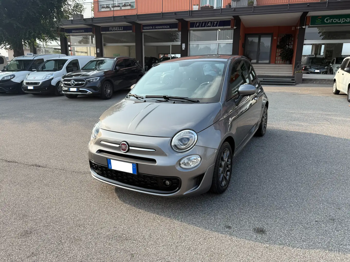 Fiat 500 500 1.0 Hybrid Connect 70cv Sport Grigio - 1