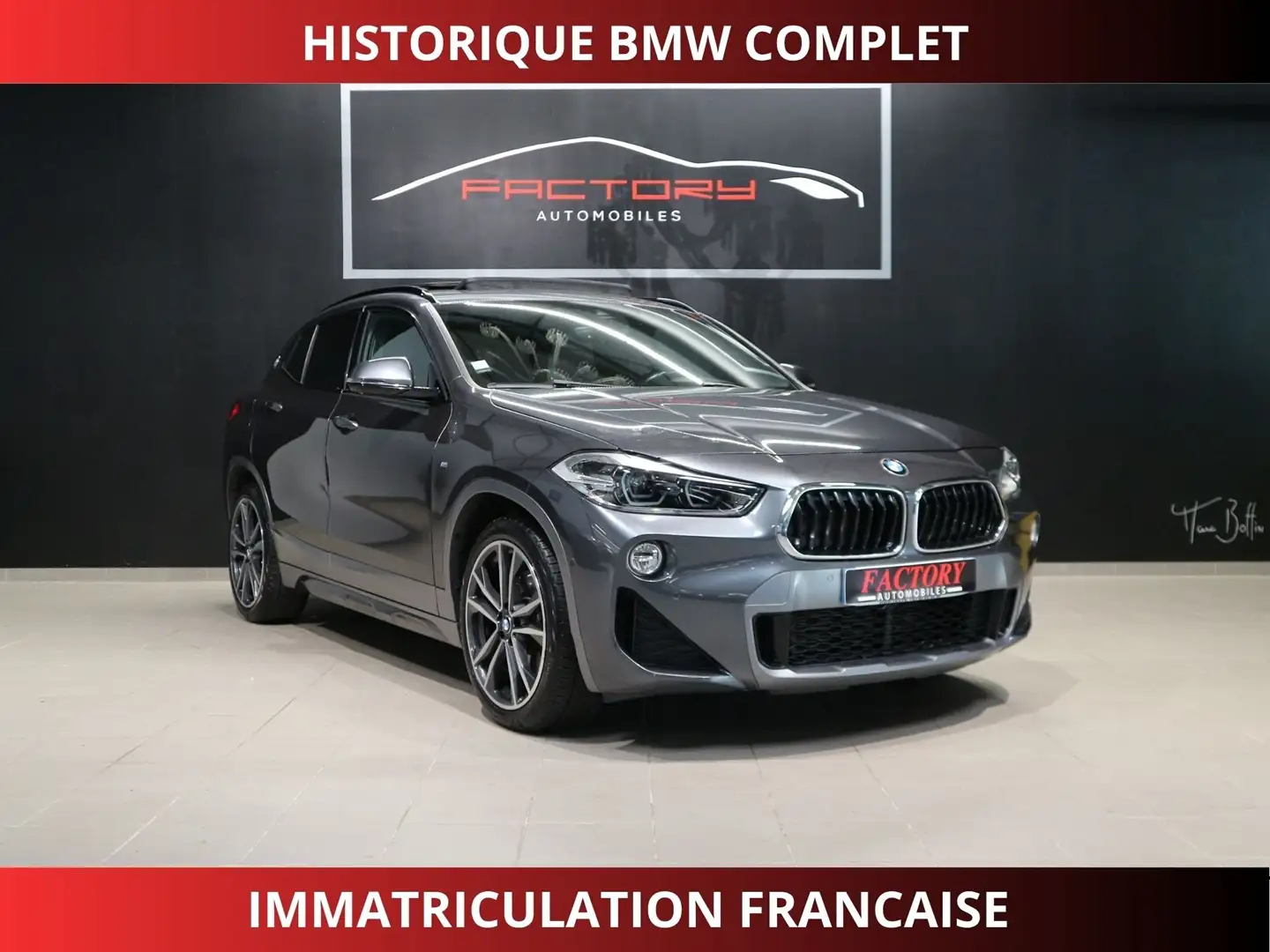 BMW X2 (F39) XDRIVE20DA 190CH M SPORT EURO6D-T Grau - 1