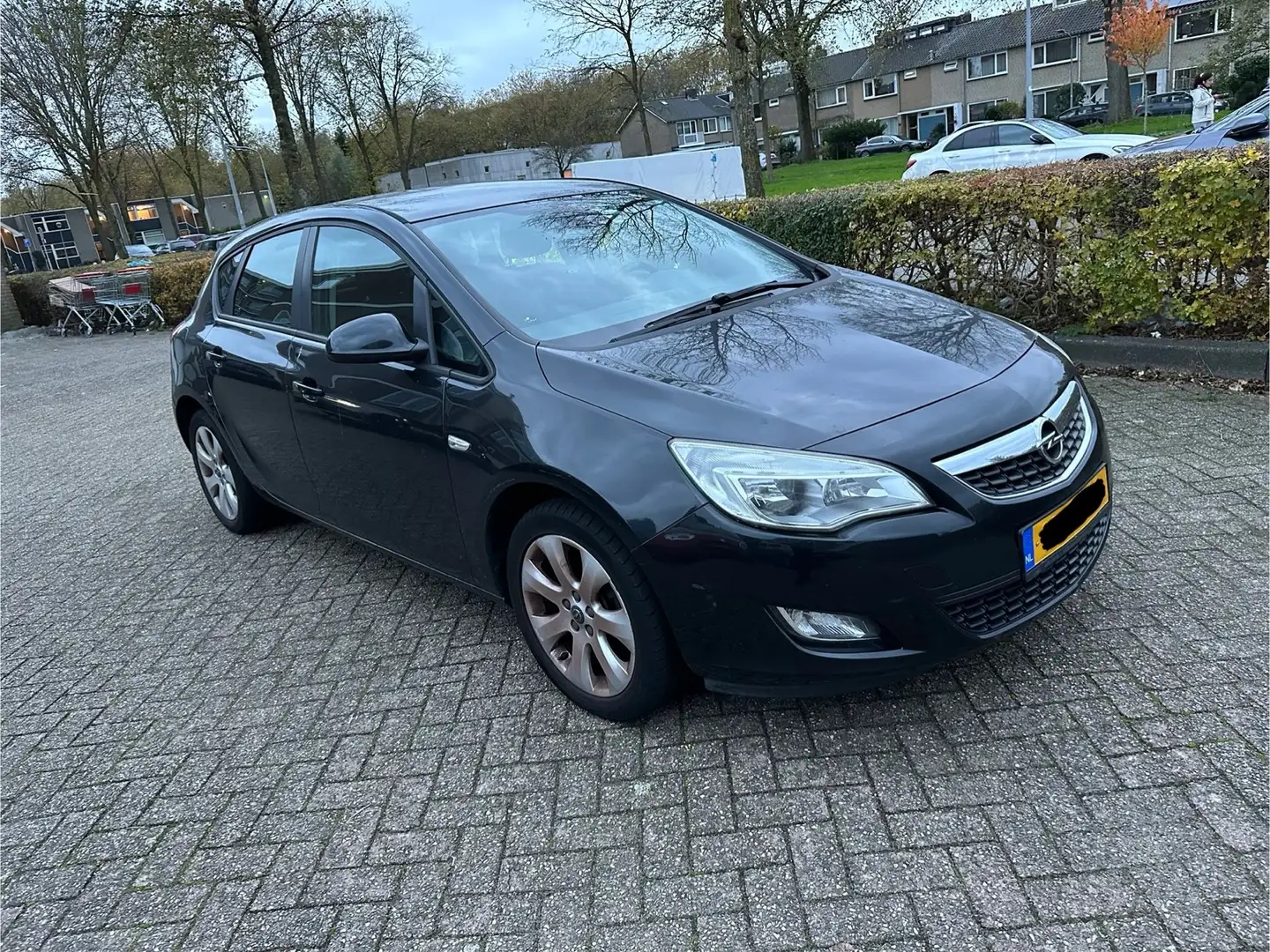 Opel Astra 1.4 Turbo Edition Zwart - 1