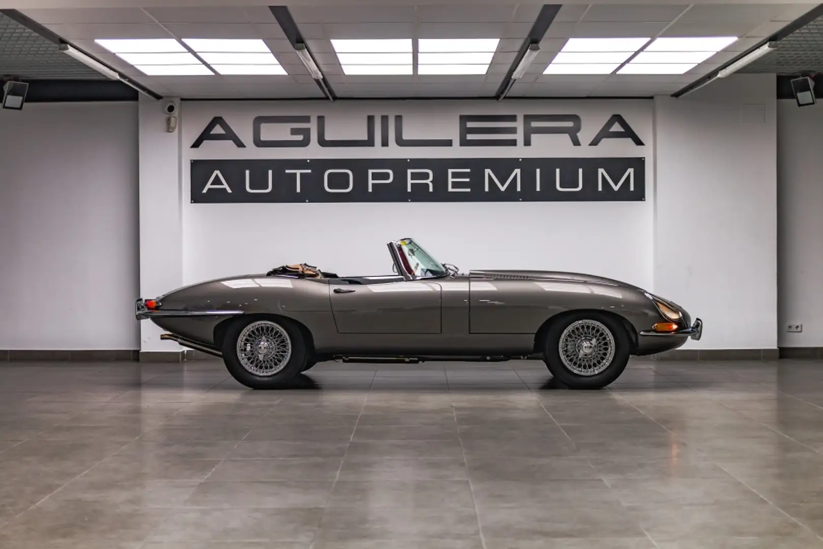 Jaguar E-Type 3.8 S1 Roadster Gris - 2