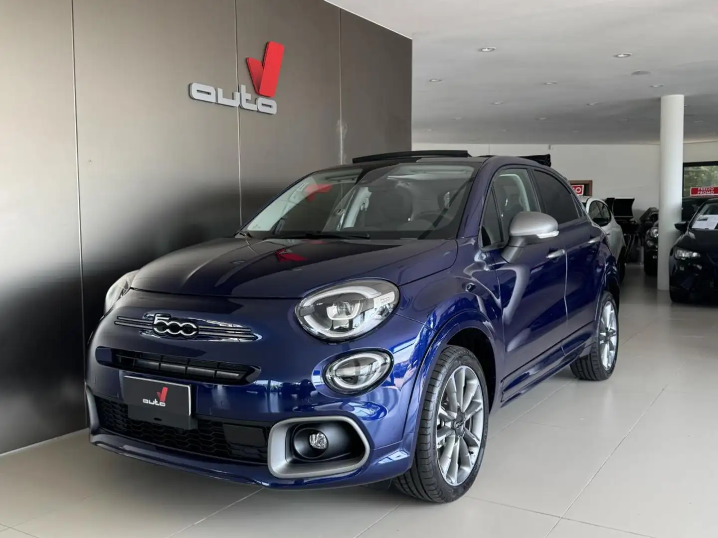 Fiat 500X 1.5 T4 Hybrid 130 CV DCT Sport Dolcevita CABRIO Blu/Azzurro - 2