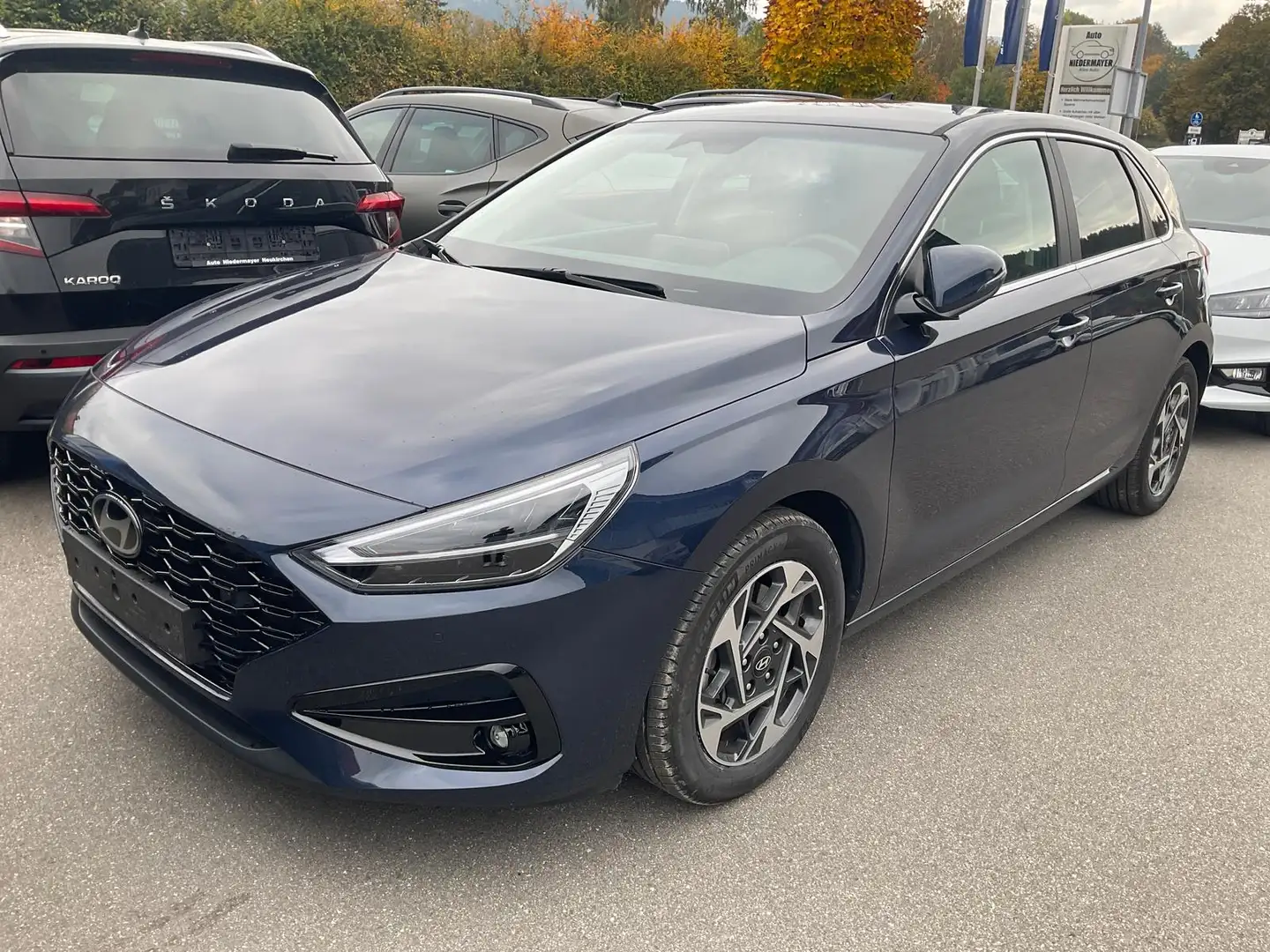 Hyundai i30 1.0 T-GDI Style, Navi, ACC, LED, Kamera, Winter Blau - 2