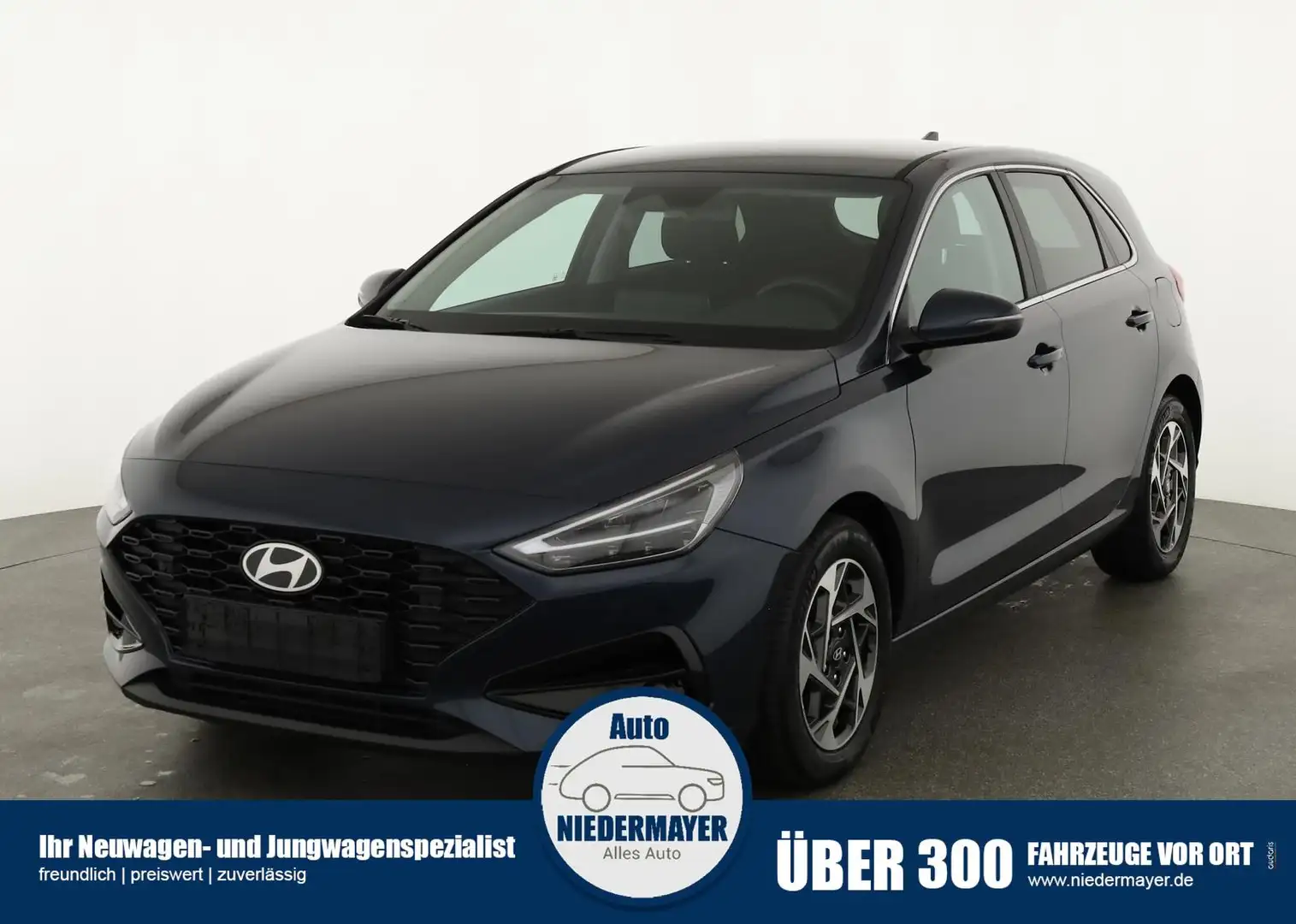 Hyundai i30 1.0 T-GDI Style, Navi, ACC, LED, Kamera, Winter Albastru - 1