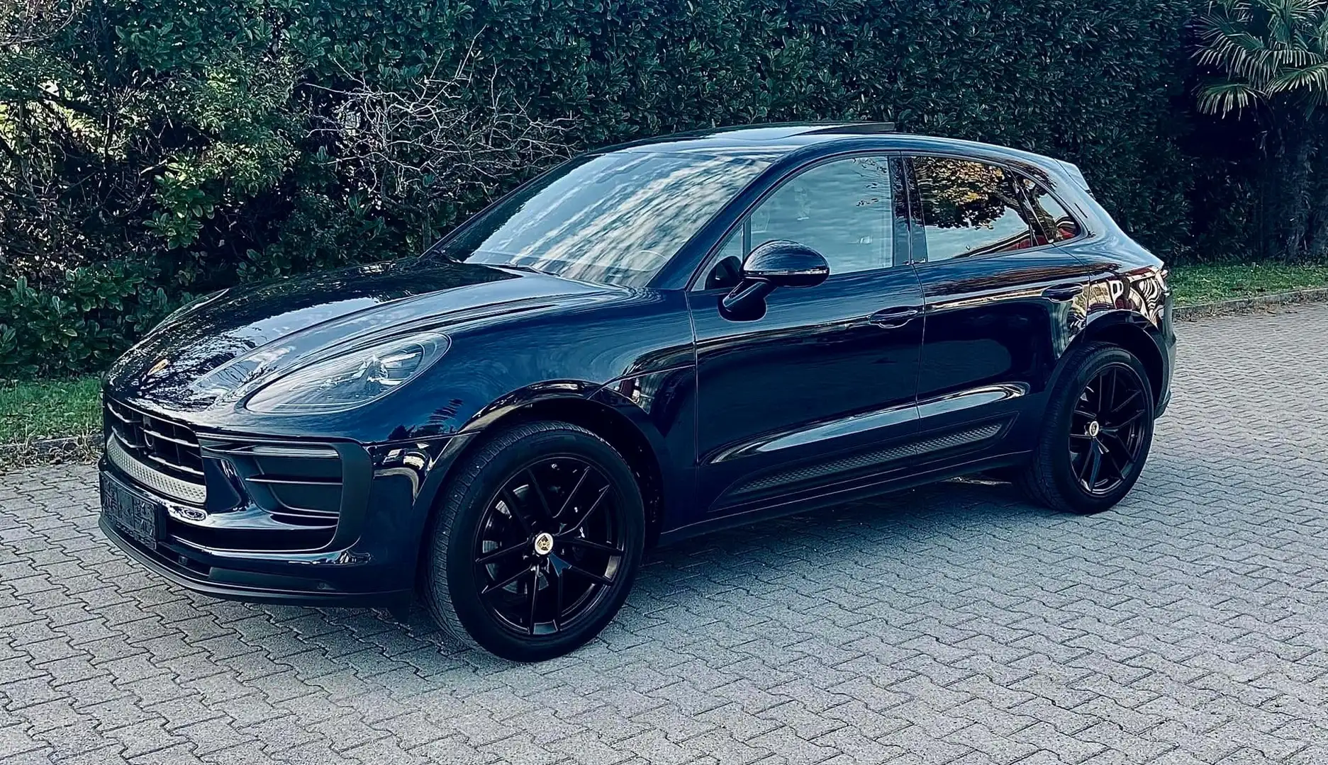 Porsche Macan 265cv*Restyling*Nachtblau*BlackPack*SportChrono Bleu - 1