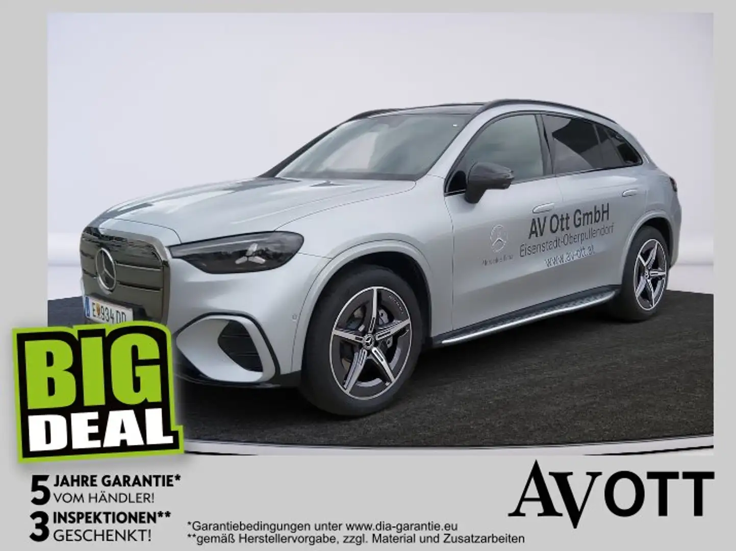 Mercedes-Benz GLC 400 4MATIC mit EQ Technologie Silber - 1