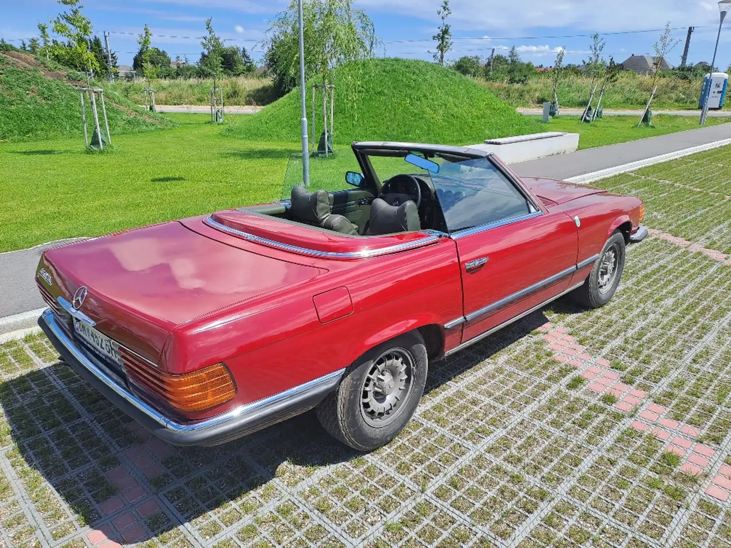 Mercedes-Benz SL 450 Cabrio Rot - 2