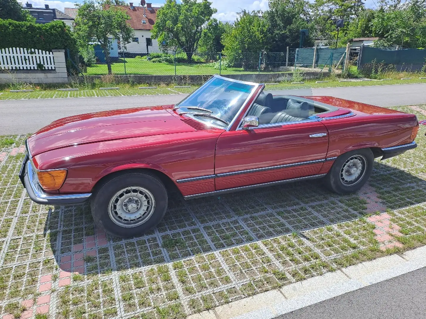 Mercedes-Benz SL 450 Cabrio Rot - 1