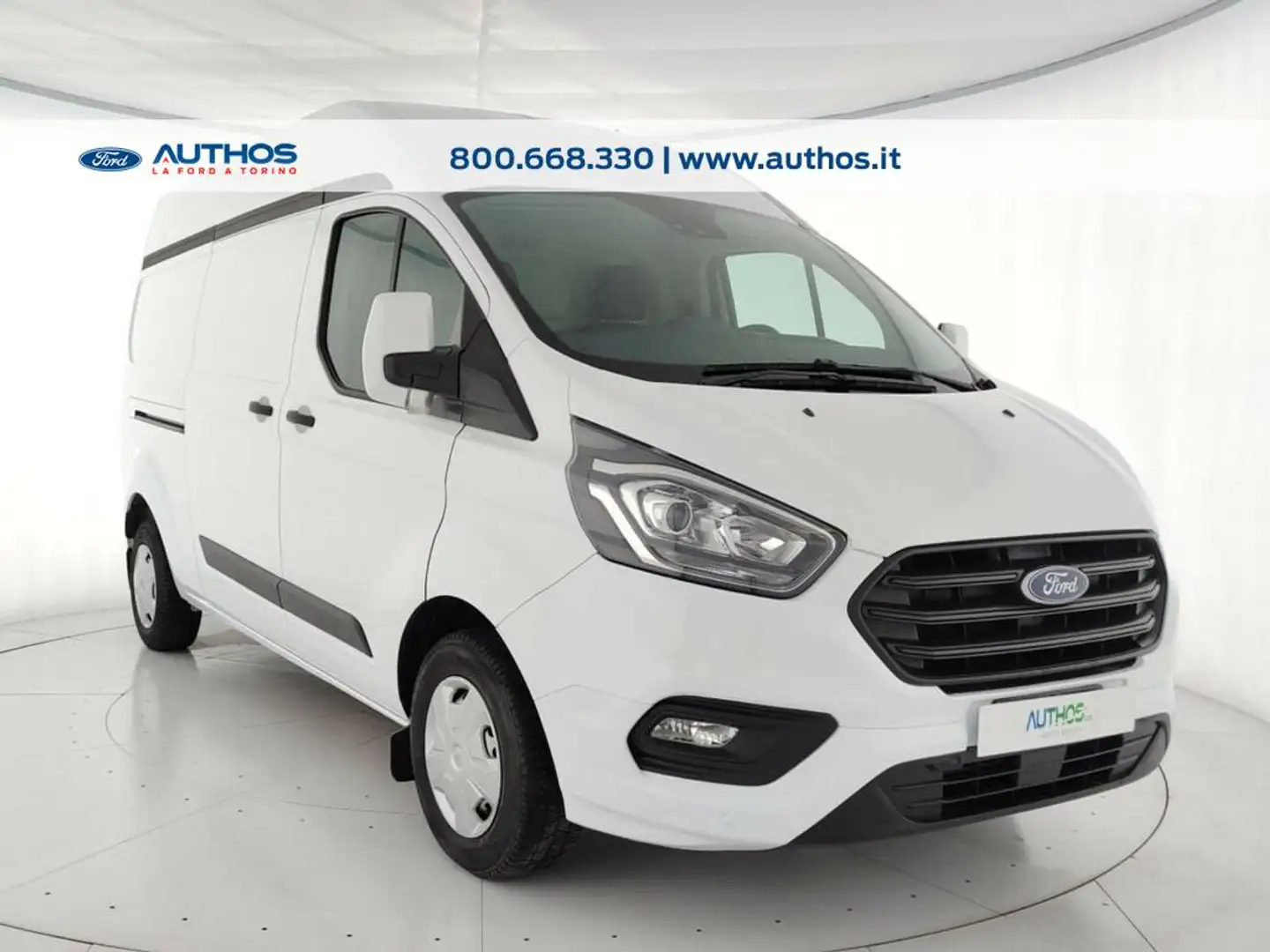 Ford Transit Custom 300 2.0 tdci 130cv Trend L2H1 E6.2 Bianco - 2