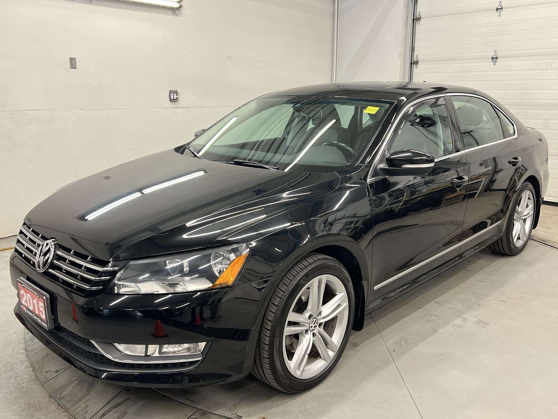 Black 2015 Volkswagen Passat Sedan  Automatic