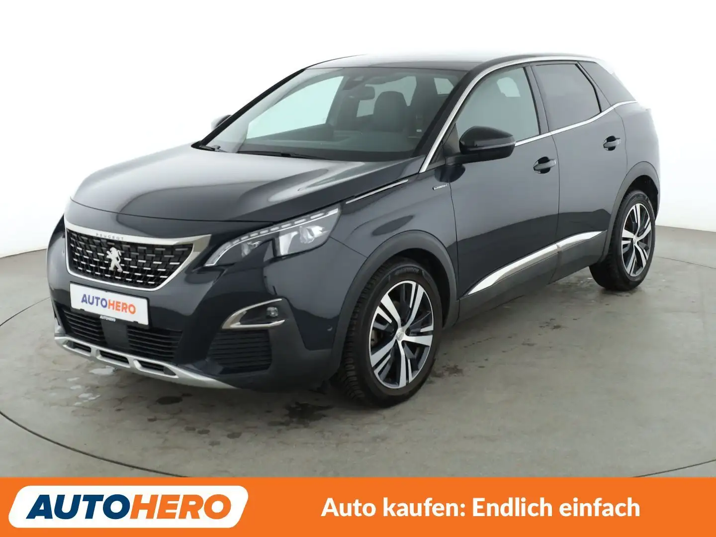 Peugeot 3008 1.6 THP Allure Aut.*NAVI*VC*LED*360* Grau - 1