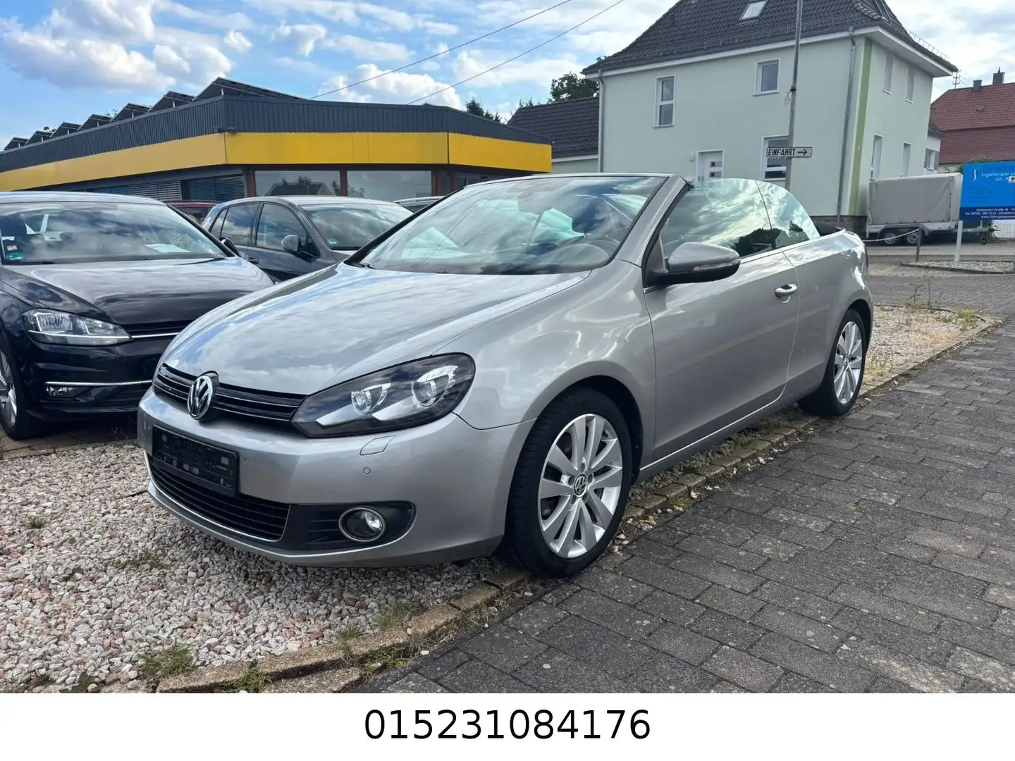 Volkswagen Golf VI Cabriolet+Bi-Xenon+Tempomat+Leder+Navi+ Grau - 1