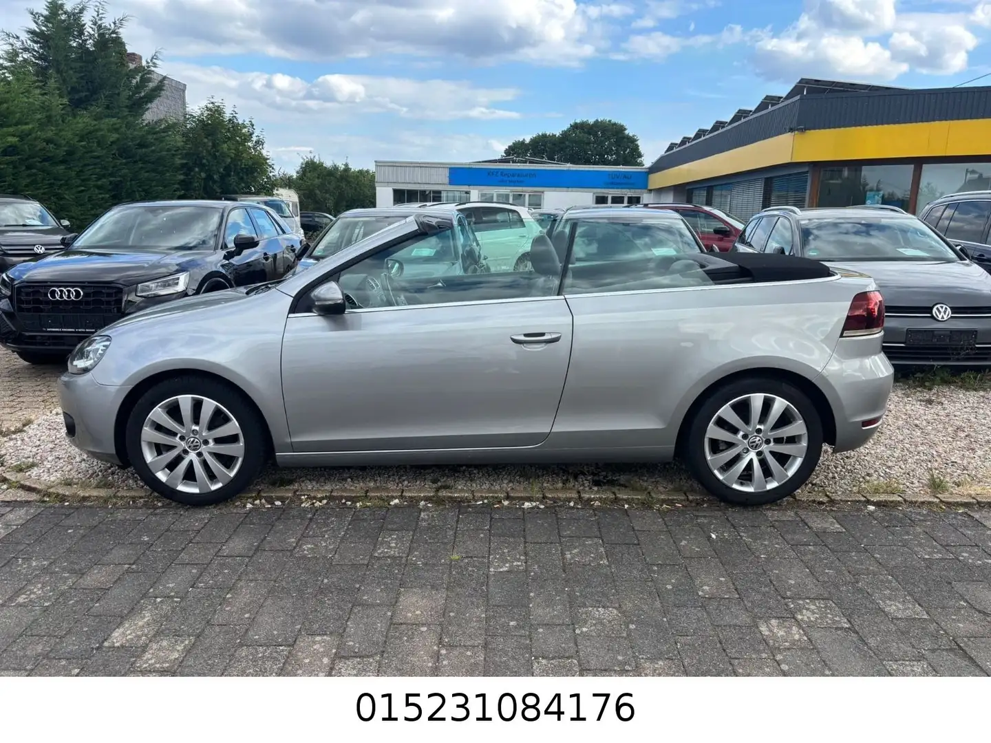 Volkswagen Golf VI Cabriolet+Bi-Xenon+Tempomat+Leder+Navi+ Grau - 2