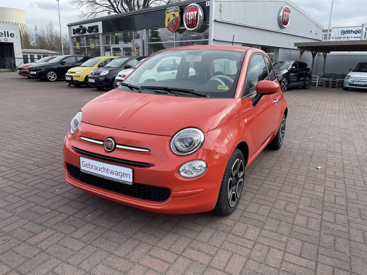 Fiat 500 1.0 Club Klima & Sound*Klima*Allwetterreifen Arancione - 1