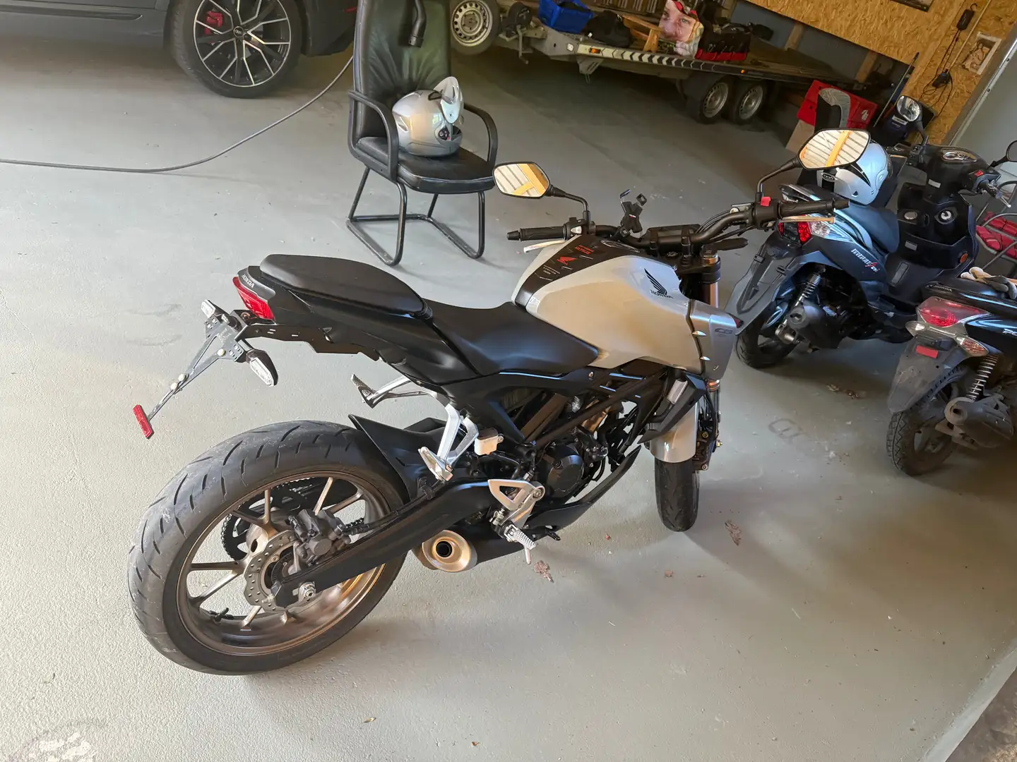 Honda CBF 125 NA JC91 Gri - 1