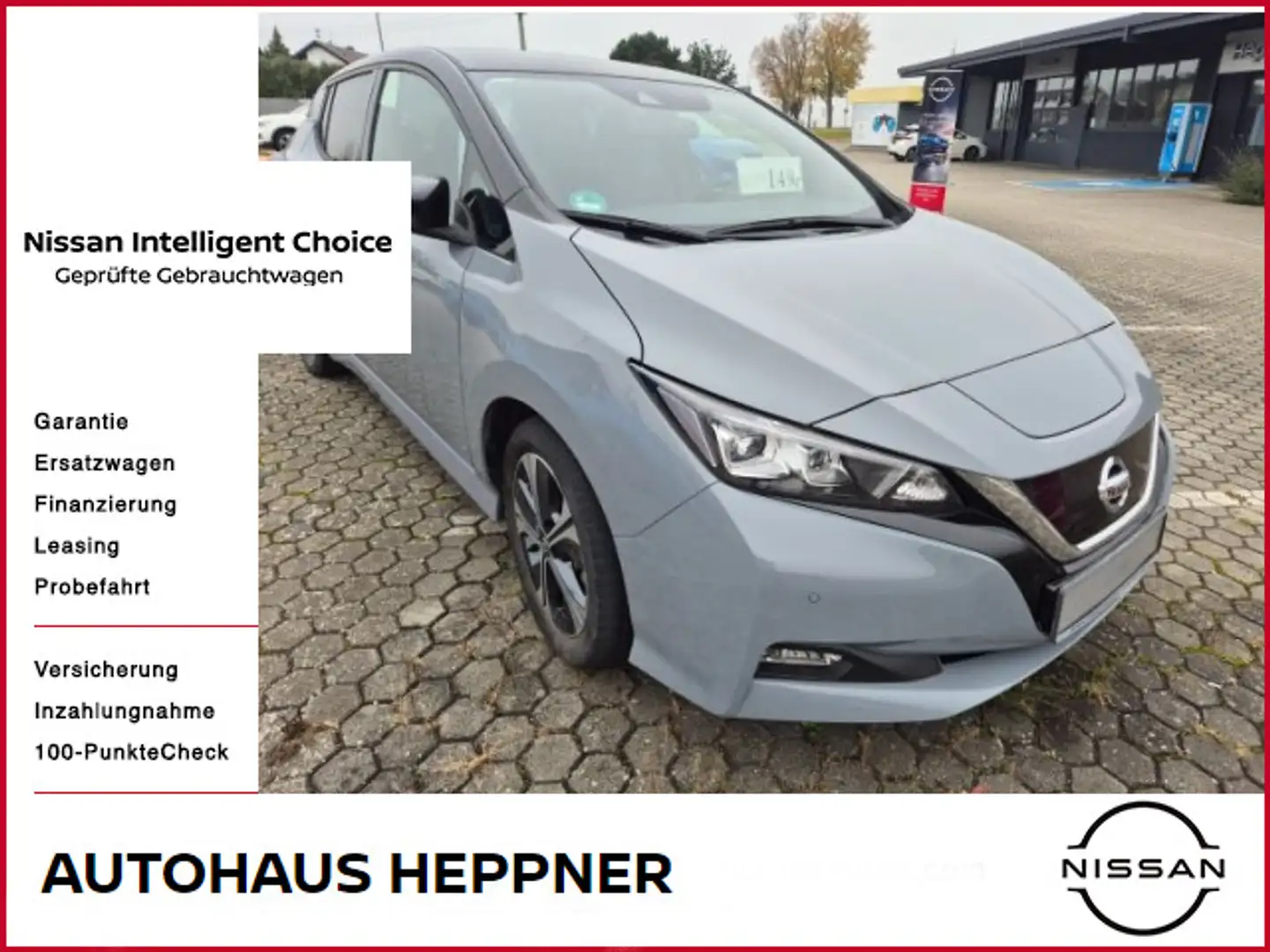 Nissan Leaf N-Connecta LED Sitzh. ProPilot Park 360° Noir - 1