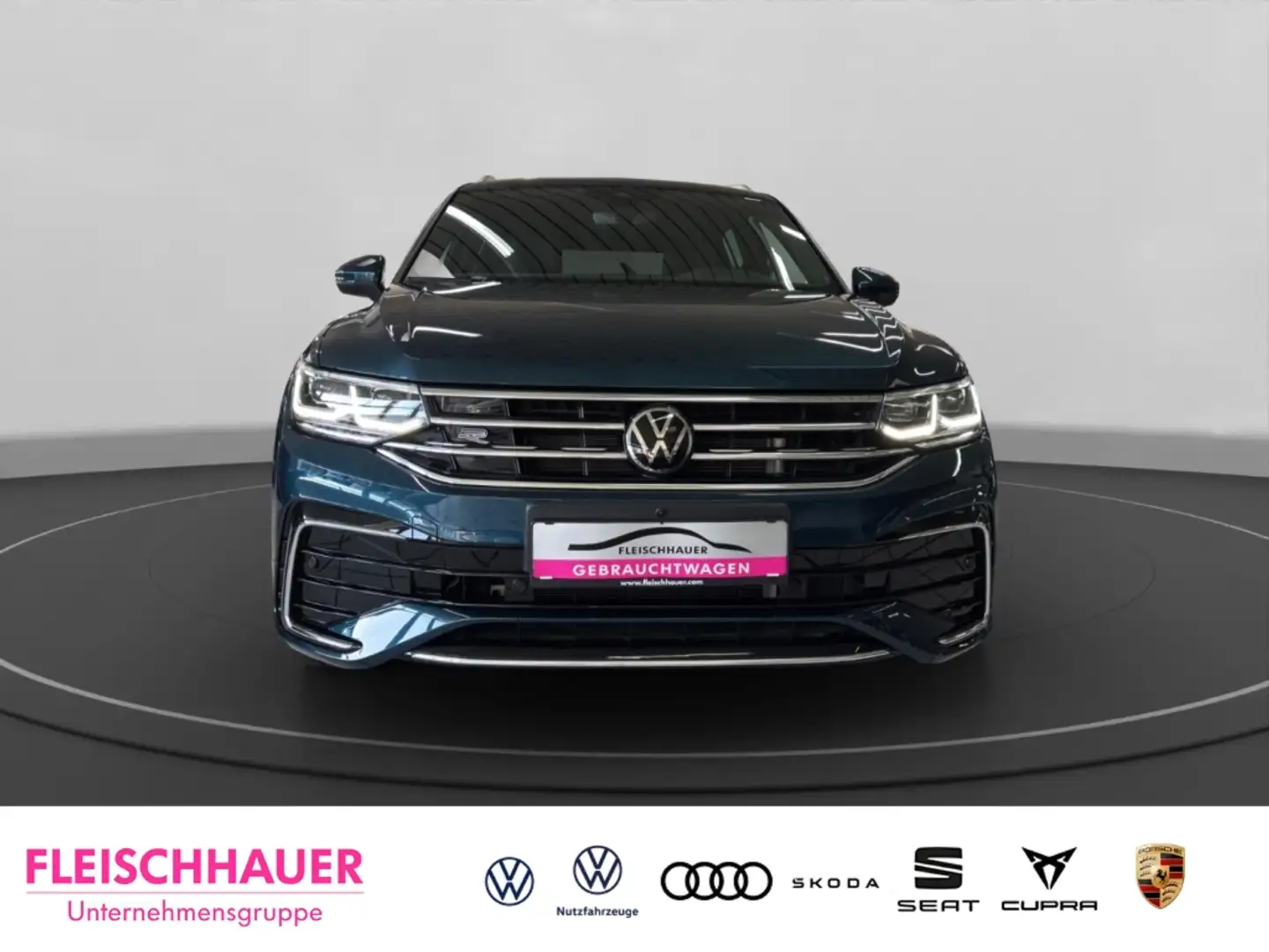 Volkswagen Tiguan R-Line 1,4 l eHybrid MATRIX+360+HUD+ACC+NAVI+AHK+S Blau - 2