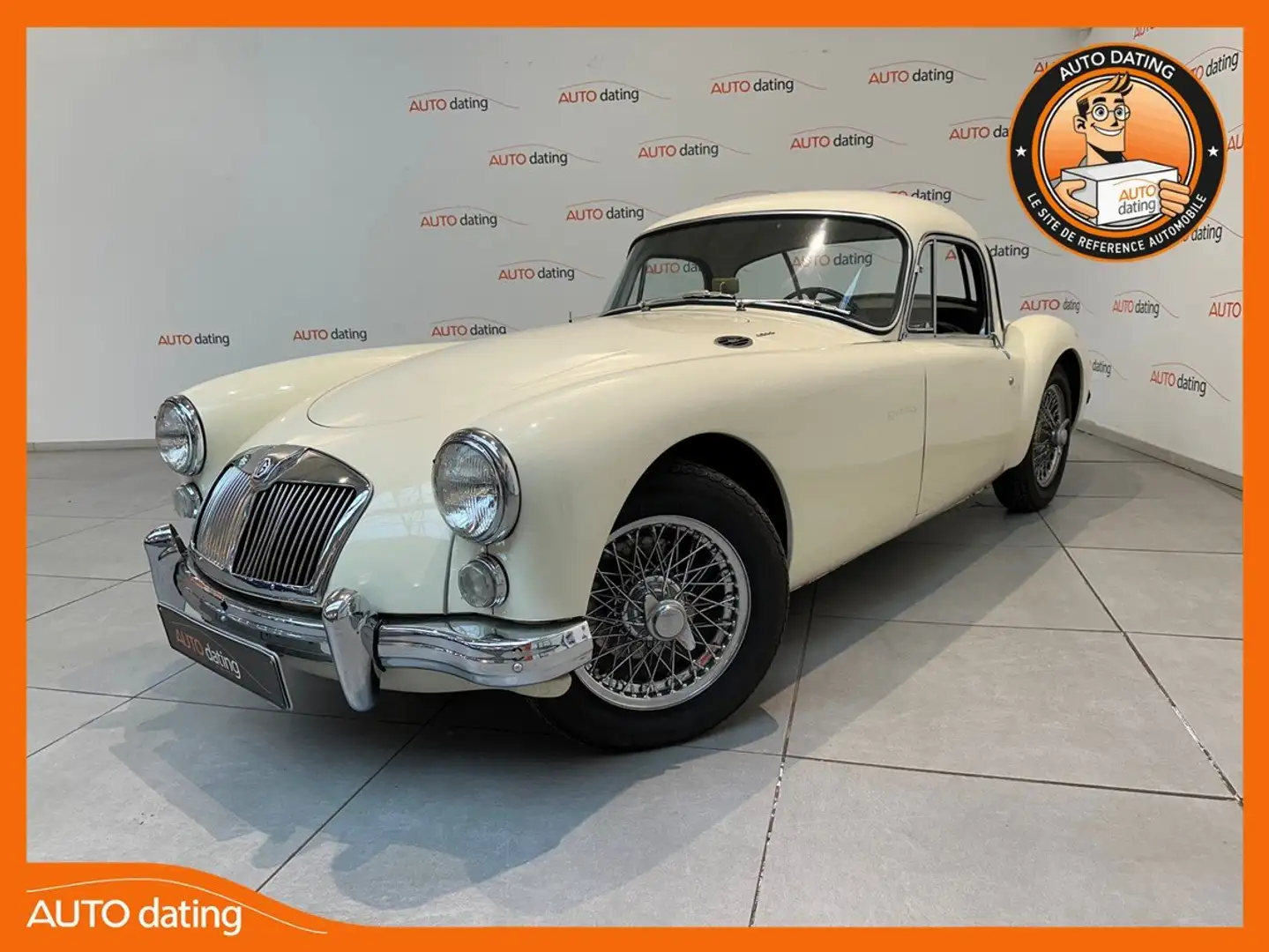 MG MGA Coupé Matching Number Blanco - 1