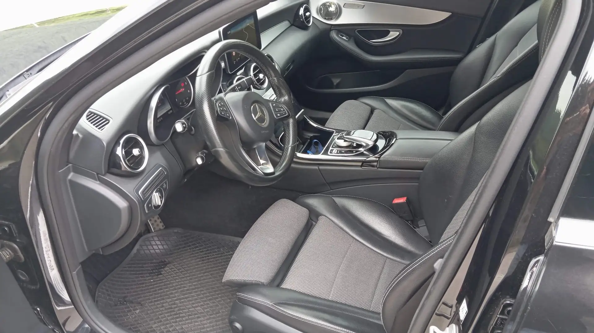 Mercedes-Benz C 220 d Sport 170Cv Led-Navigatore-Tetto Aprib-Taglianda Zwart - 2