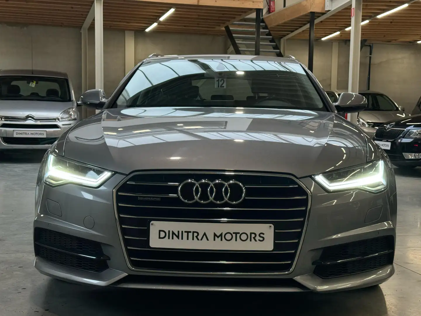 Audi A6 Avant 2.0 TDi ultra Q S line Sport Edit. tr. Gris - 2