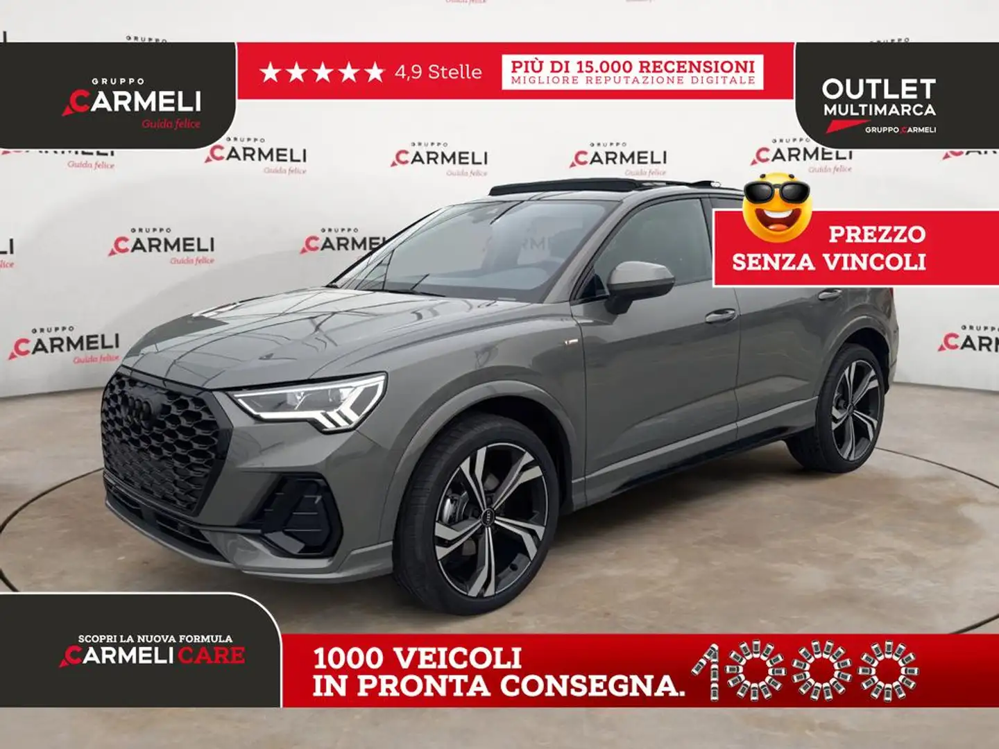 Audi Q3 Q3 Sportback 35 2.0 tdi S line edition s-tronic Grigio - 1