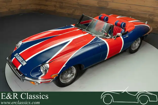 1970 Jaguar E-Type in Blue for sale