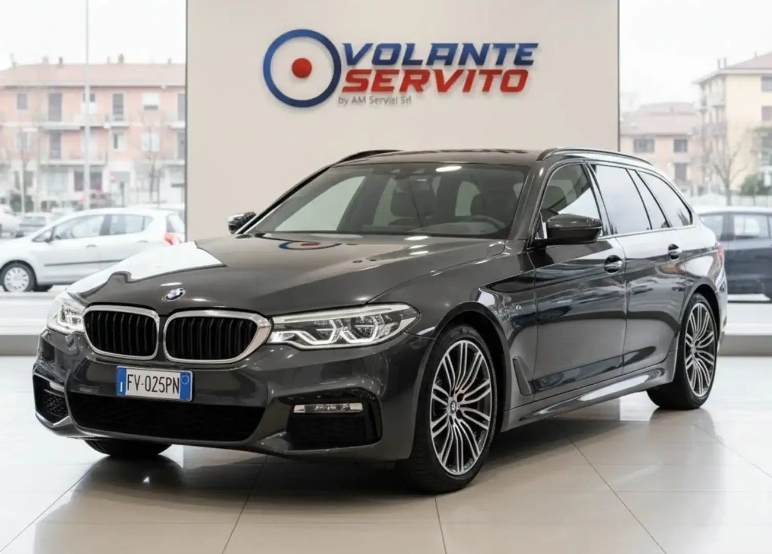 BMW 520 Touring xdrive Msport SERVICE BMW UNICO PROPRIETA Nero - 1
