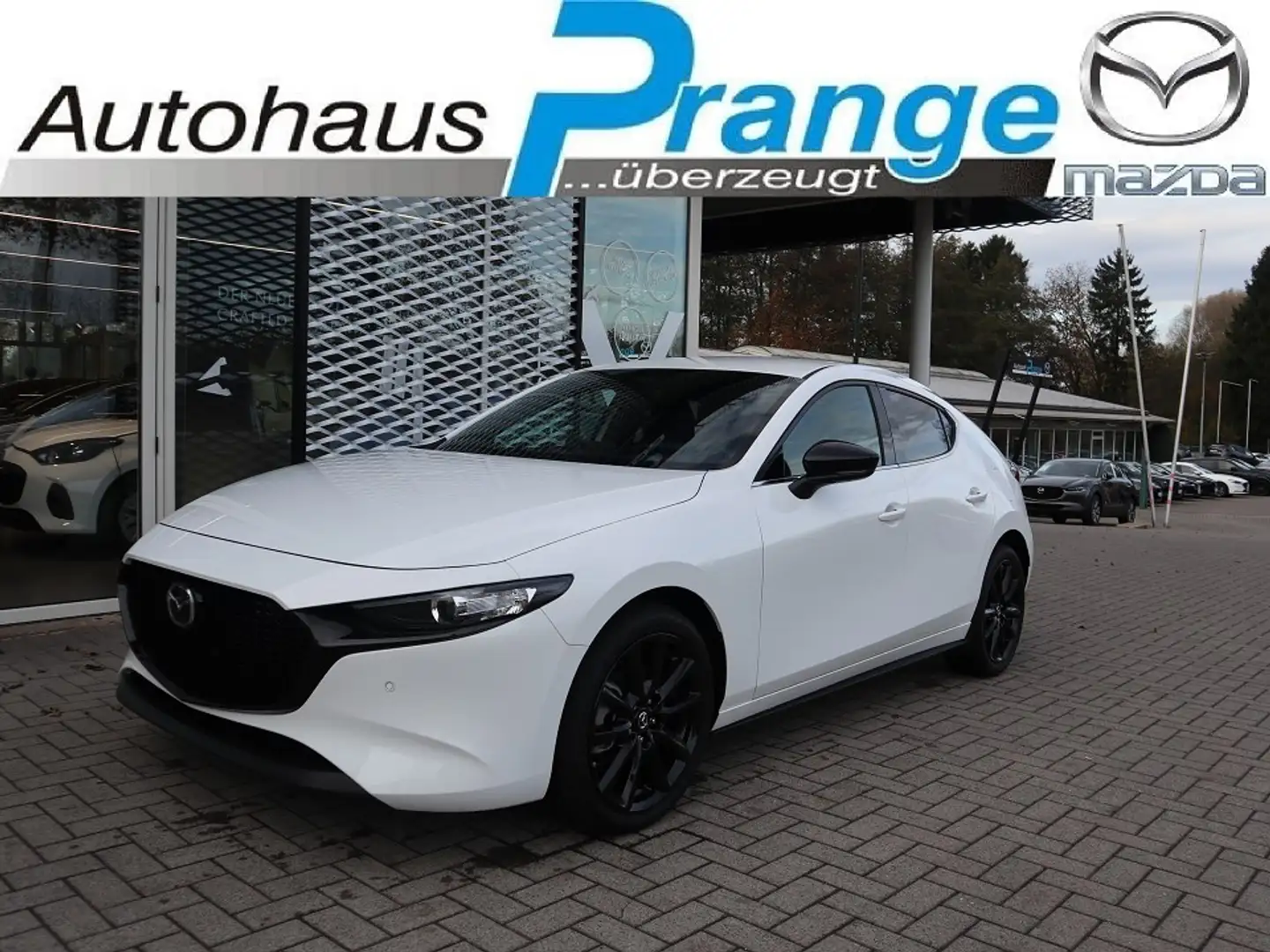 Mazda 3 M-Hybrid G-140 Homura *Sofort* NAVI ACAA SHZ HUD R Blanco - 1