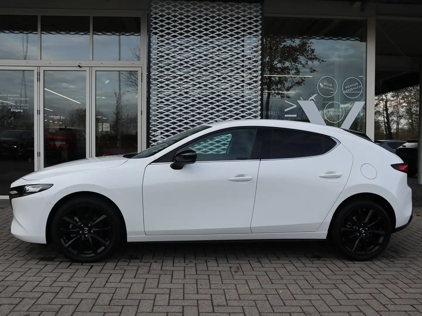 Mazda 3 M-Hybrid G-140 Homura *Sofort* NAVI ACAA SHZ HUD R Blanco - 2