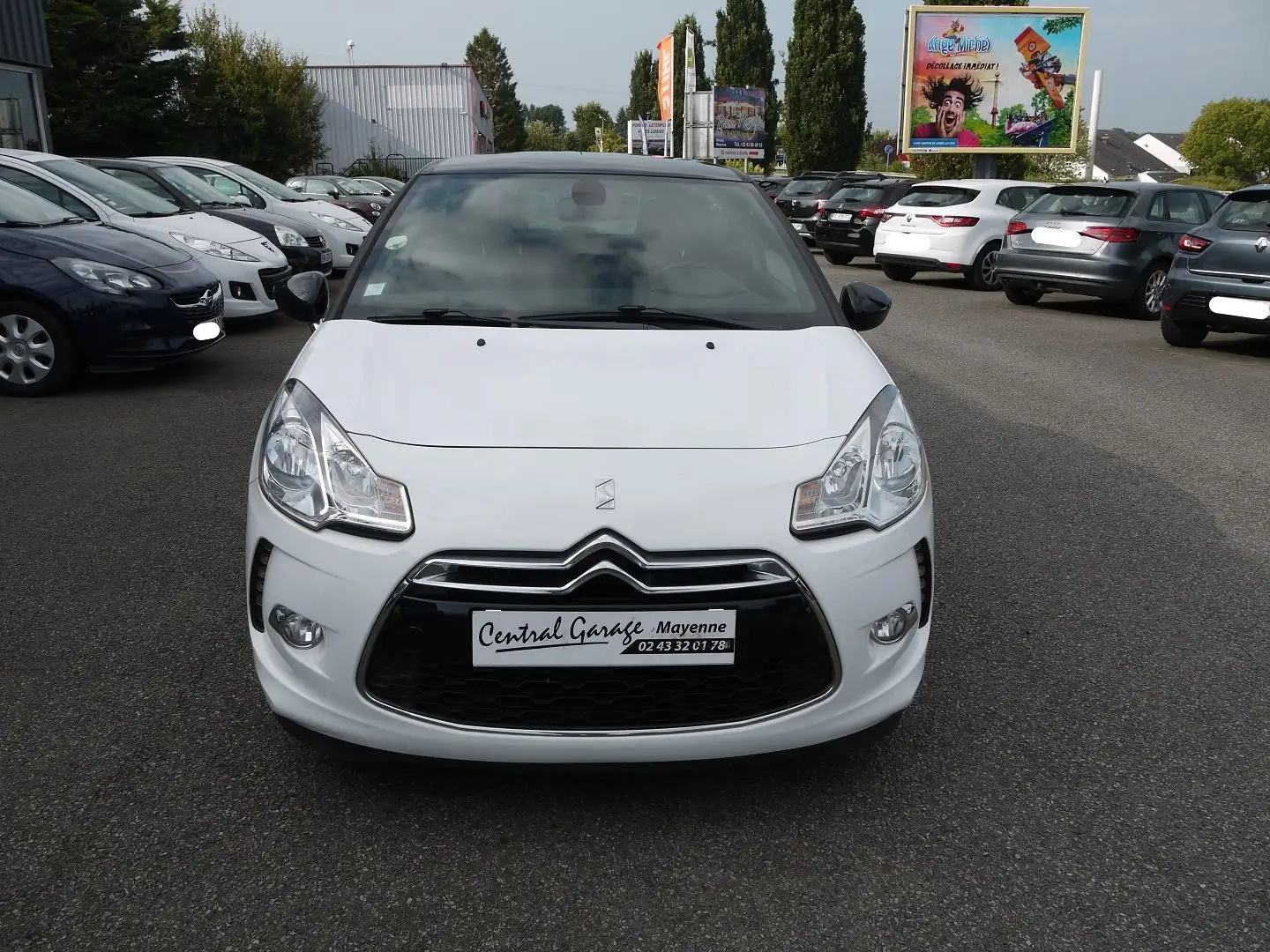 Citroen DS3 E-HDI 90CH BE CHIC Blanc - 2