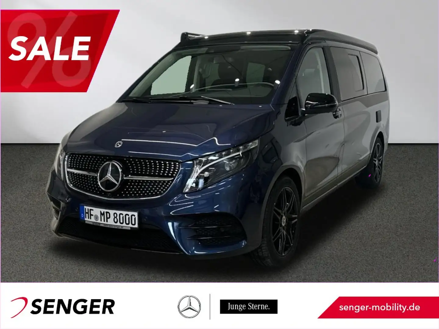 Mercedes-Benz Marco Polo 300 d Edition AMG AIRMATIC AHK2,5t 9G Bleu - 1