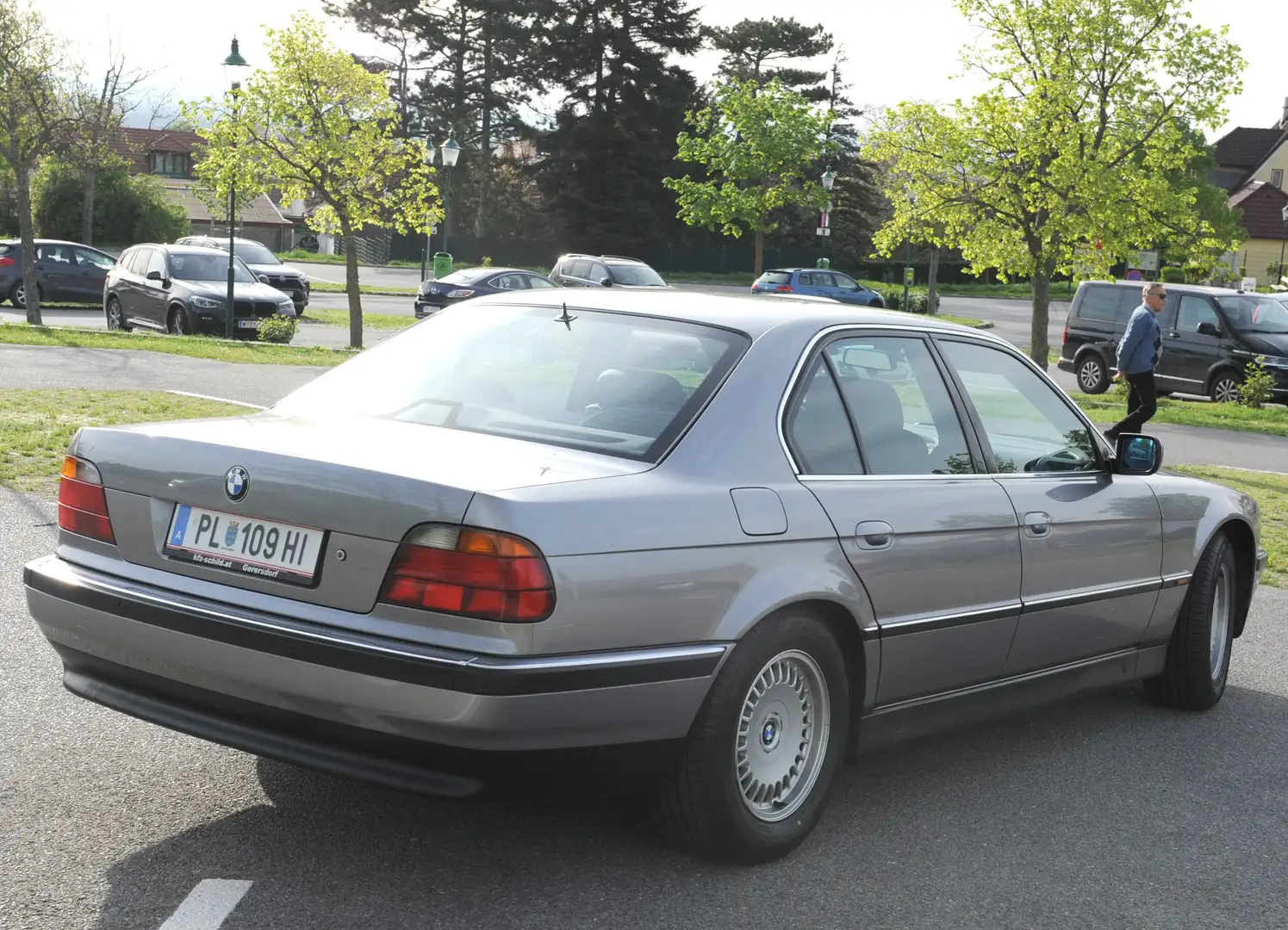 BMW 750 750i Argent - 2