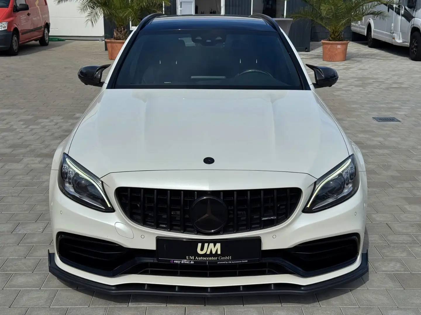 Mercedes-Benz C 63 AMG C 63 T AMG/BURMESTER/PANO/NIGHT/4x HIGH-END/CARB White - 2