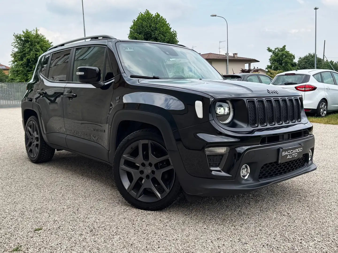 Jeep Renegade 1.3 T4 S 2wd 150cv | UNICO PROPRIETARIO Zwart - 1