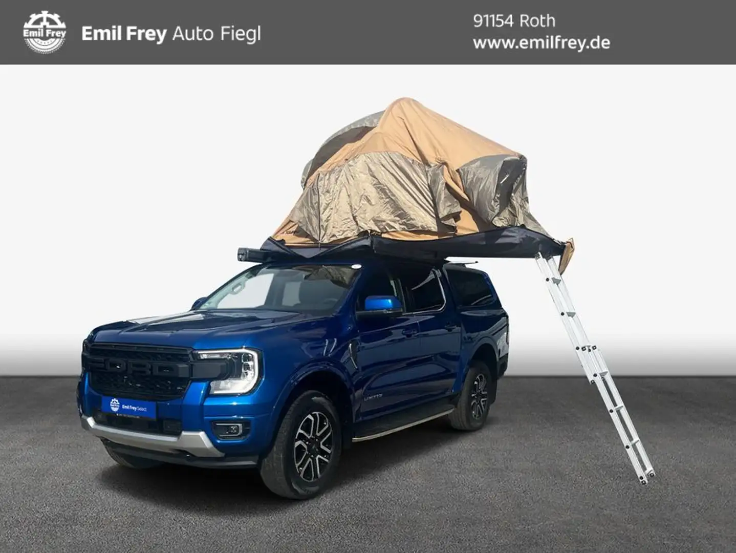 Ford Ranger Doppelkabine Limited *CAMPER* Azul - 1