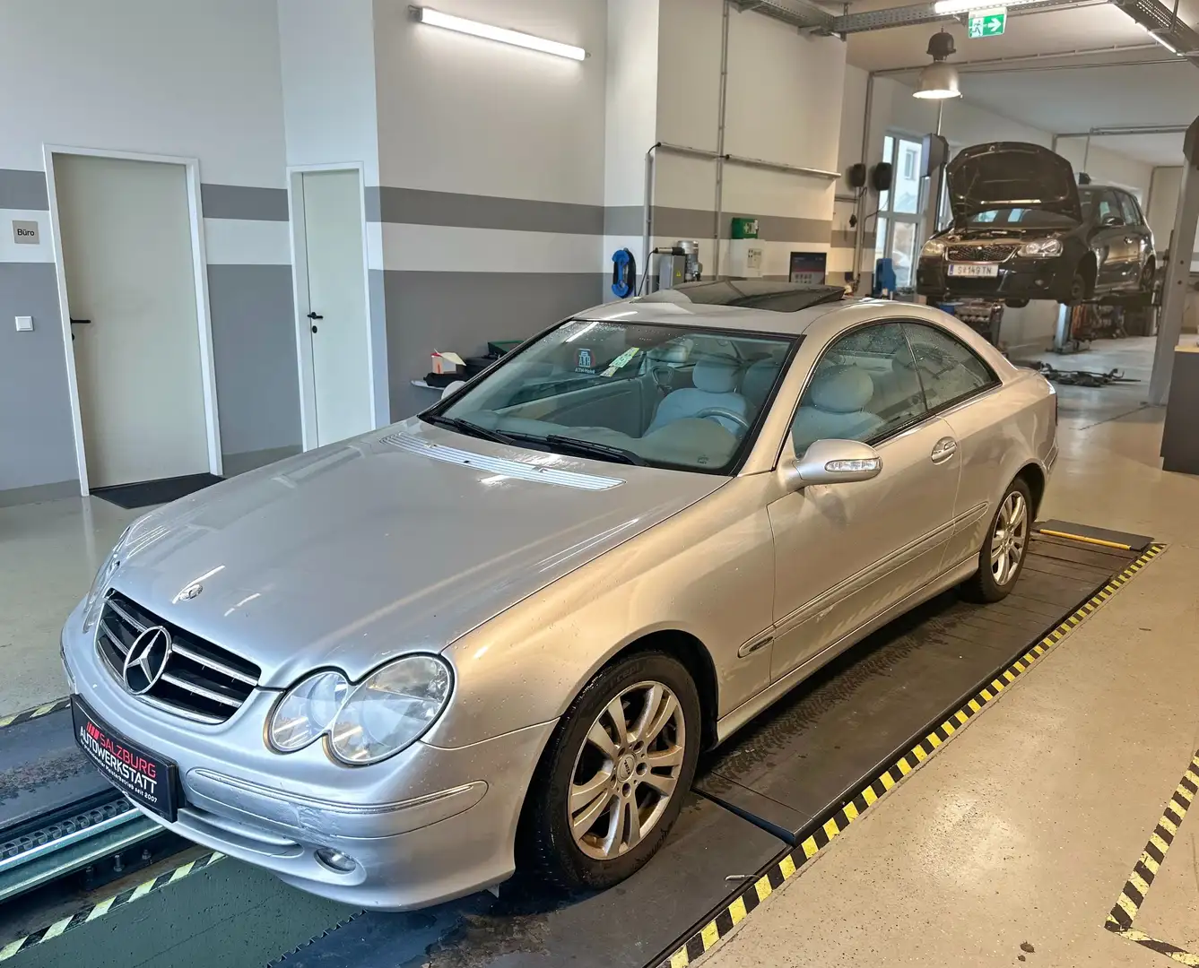 Mercedes-Benz CLK 270 Avantgarde CDI Aut.| fahrbereit | EXPORT Srebrny - 2