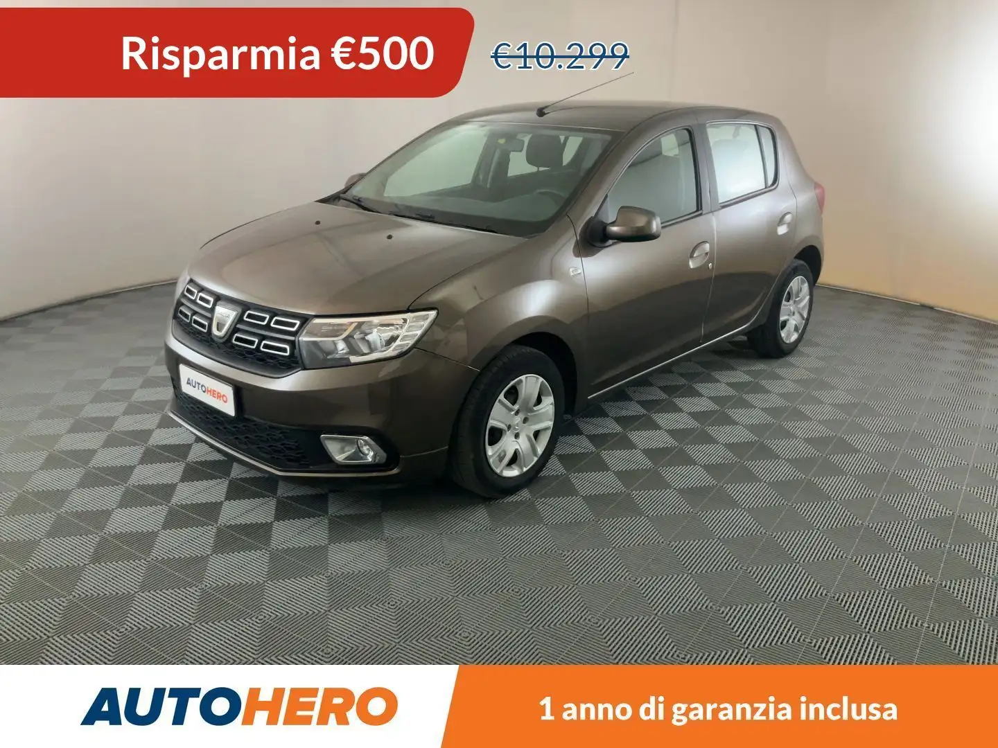 Dacia Sandero 1.0 SCe Comfort 75 CV Hnědá - 1