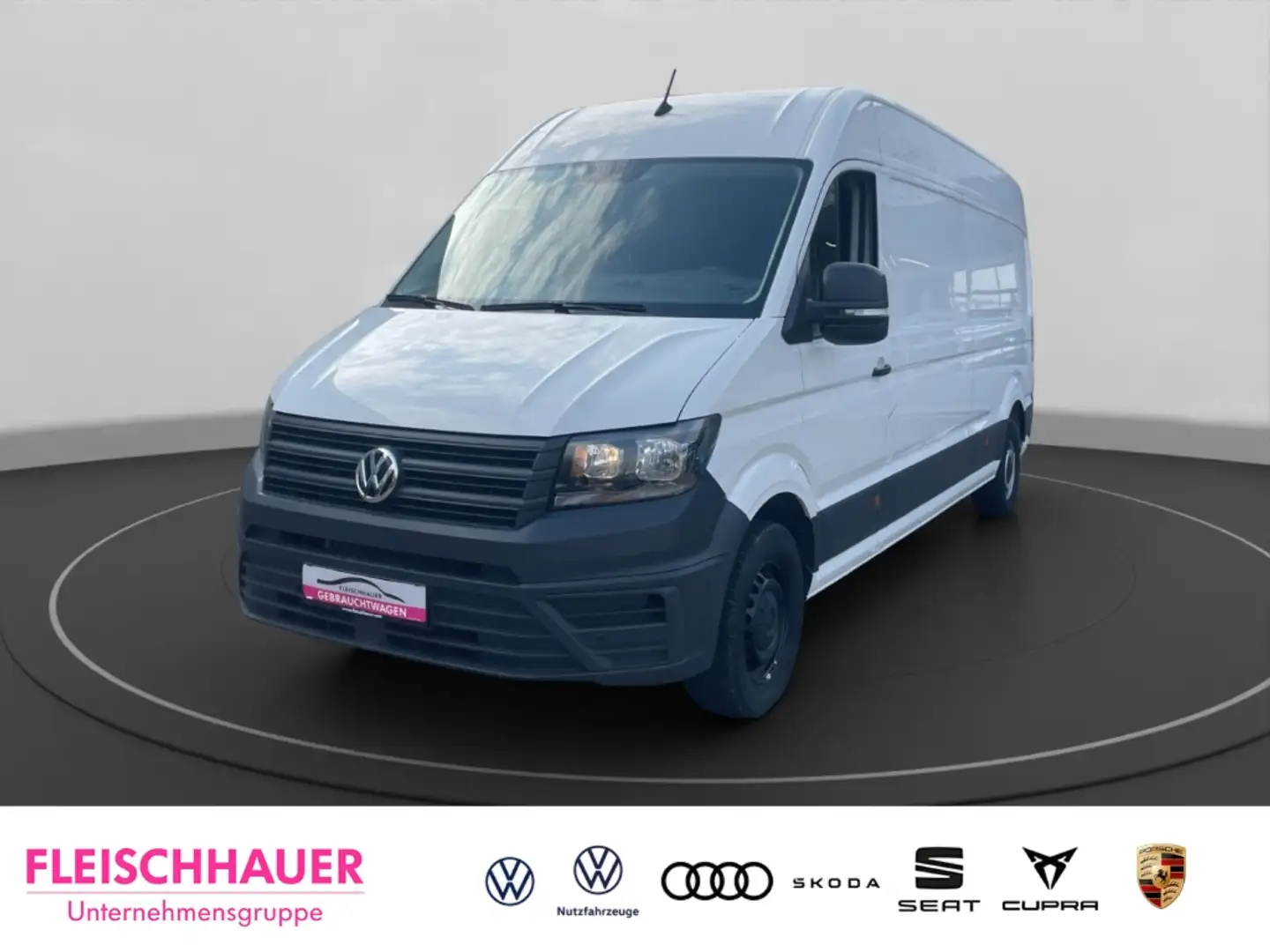 Volkswagen Crafter Kasten lang Hochdach 2.0 TDI AppConnect R Blanc - 1