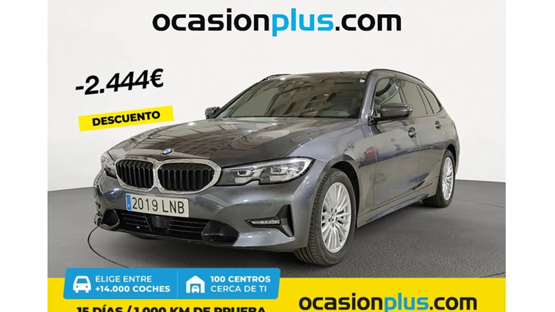 BMW 318 318dA Touring Gris - 1
