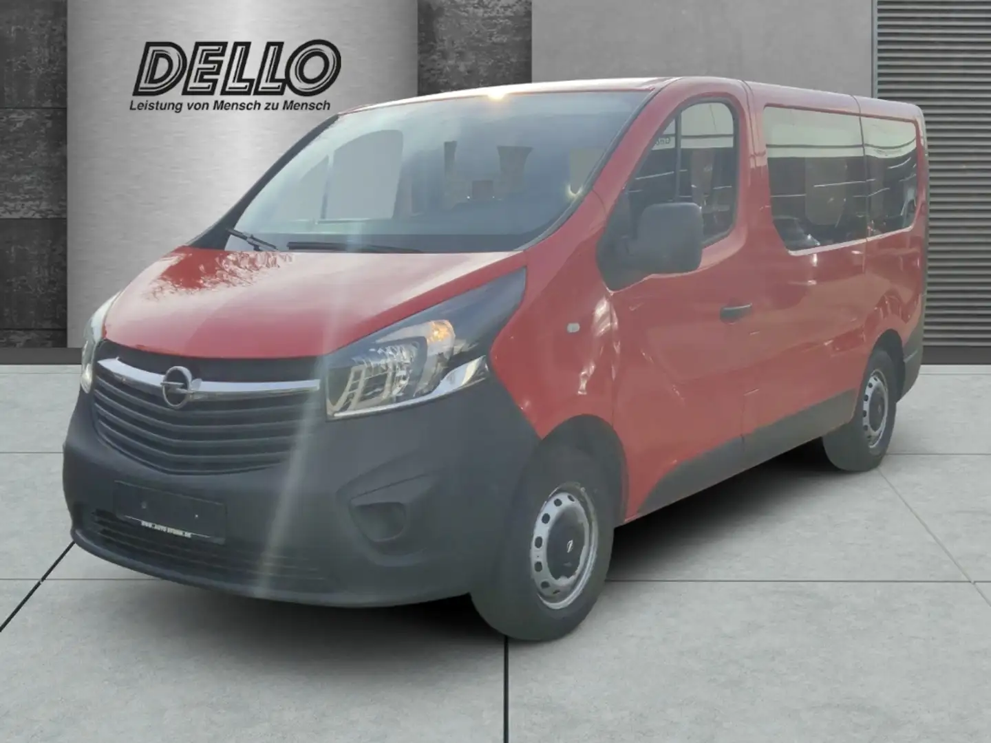 Opel Vivaro Cargo 1.6 CDTI L1H1 2,7t vollverglast Rot - 1
