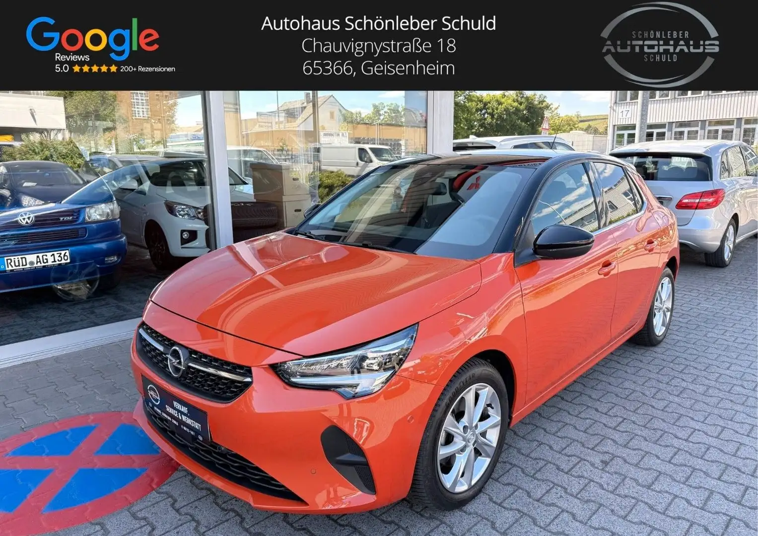 Opel Corsa F Elegance *SITZH*LED*CARPLAY*PDC*ALLW* Oranje - 1
